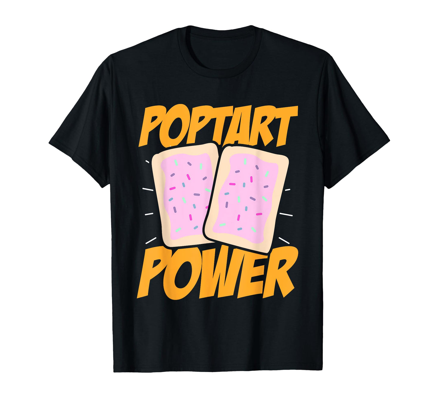 Poptart Power Frosted Toaster Pastry Gym Exercise T-Shirt