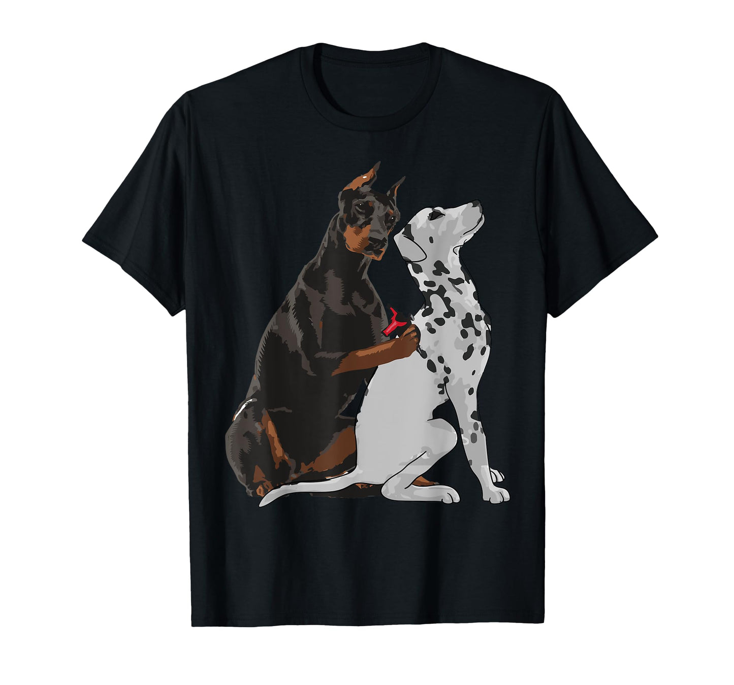 Cute Fashionable Doberman Tattooing Dalmatian Dog Gift T-Shirt
