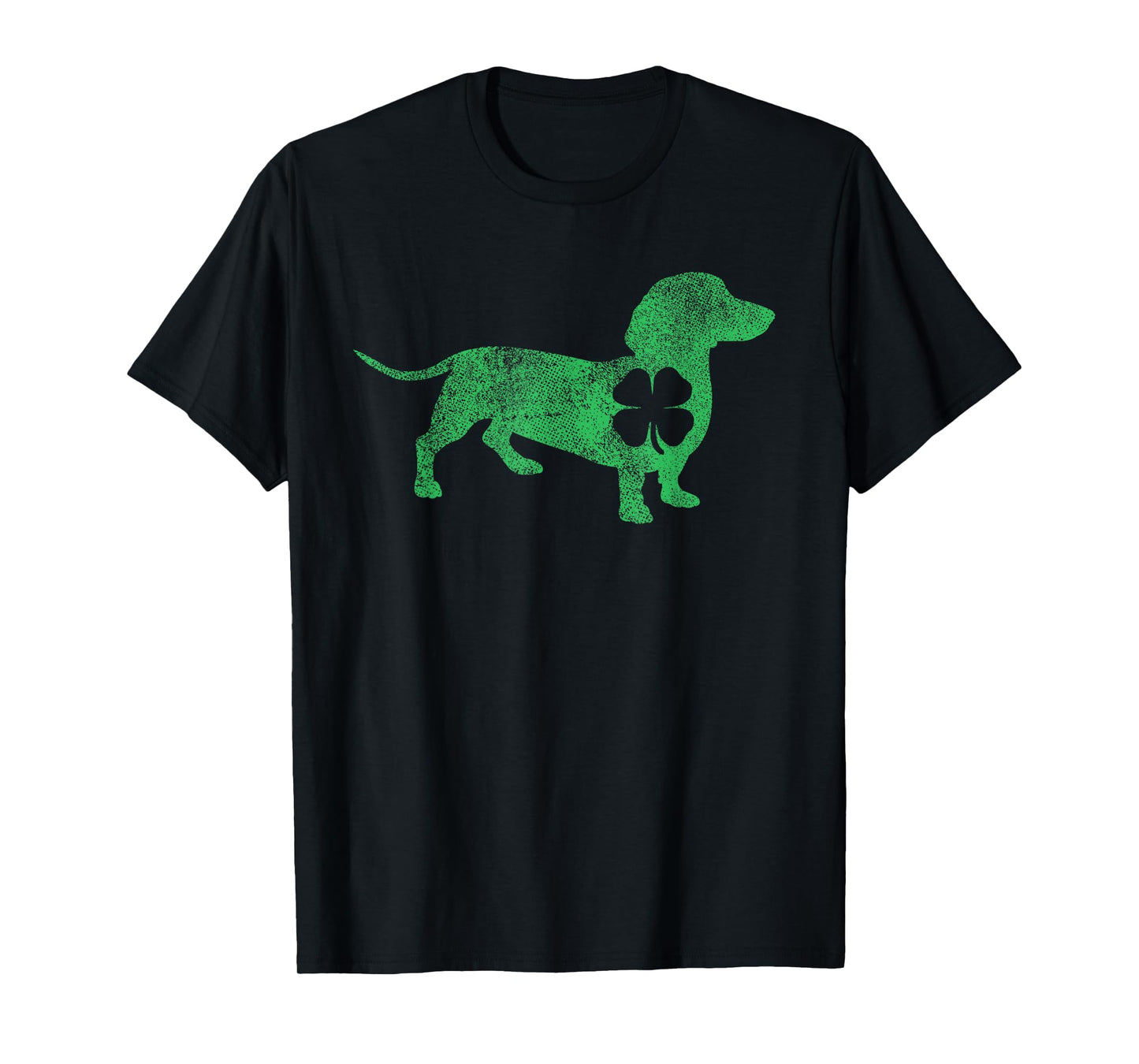 Dachshund Dog Shamrock St. Patrick's Day Saint Paddy's Irish Men Women Kids T-Shirt