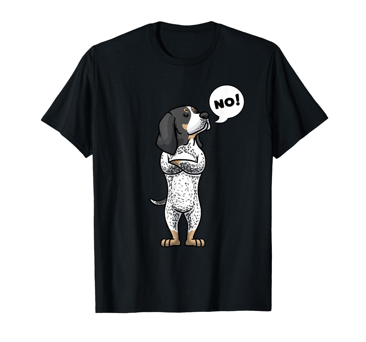 Stubborn Bluetick Coonhound Dog T-Shirt