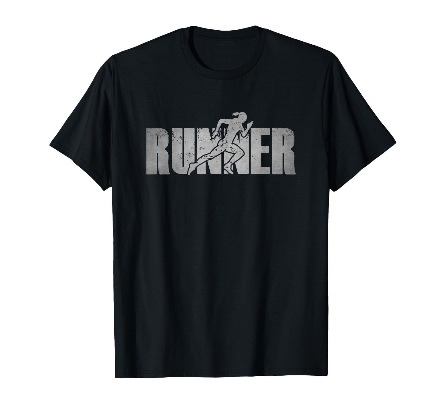 Runner Track & Field Cross Country Female Marathon Running T-Shirt