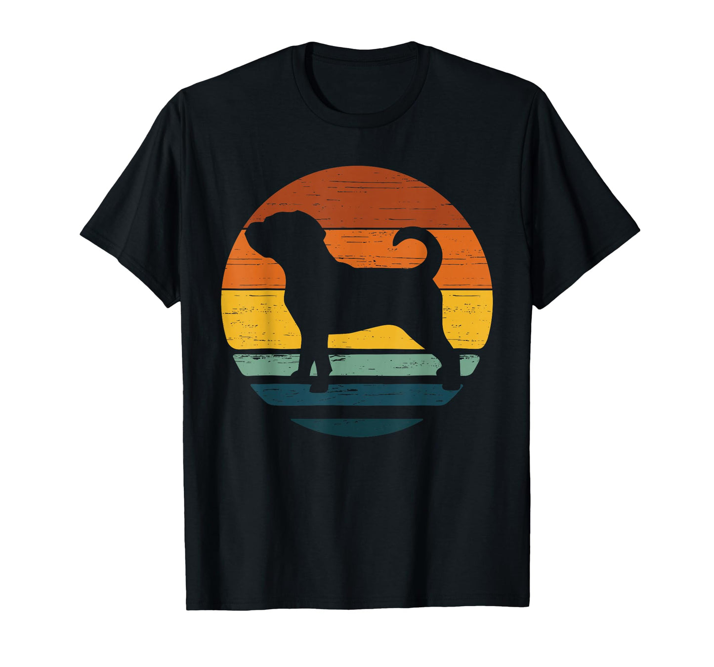 Chug Vintage Retro Mom Dad Dog Gift T-Shirt for Men Women Kids
