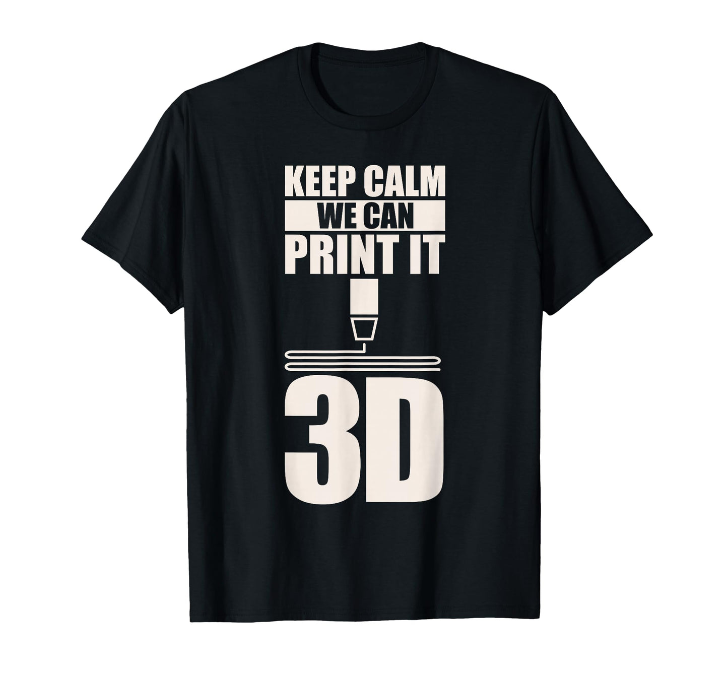 Best 3D Printing Art for Men Women 3D Printer 3D Printing T-Shirt