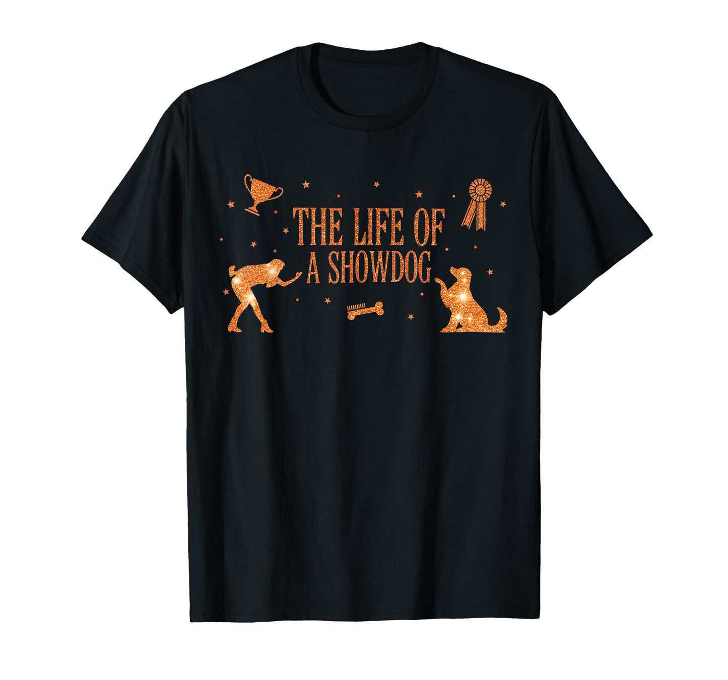 Funny Life of Show Dog Lovers Country Music Concert Stage T-Shirt