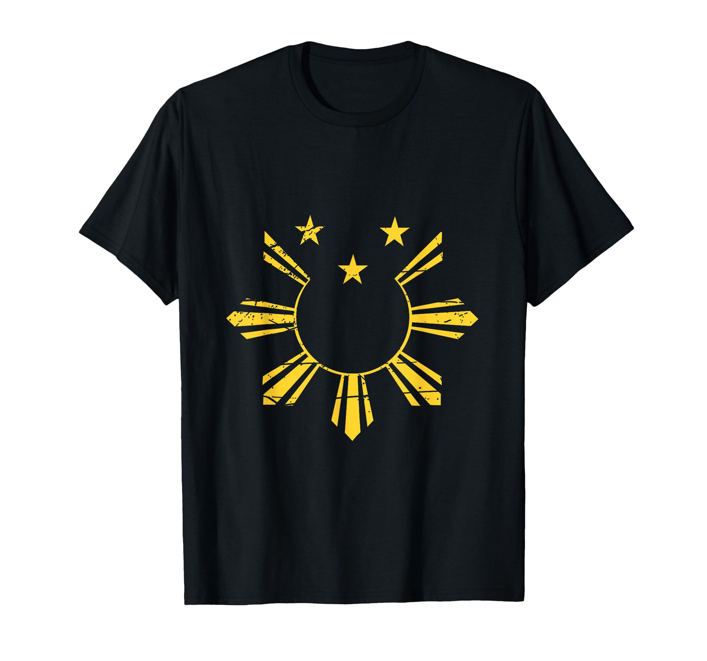 Retro Filipino Flag Philippines T-Shirt