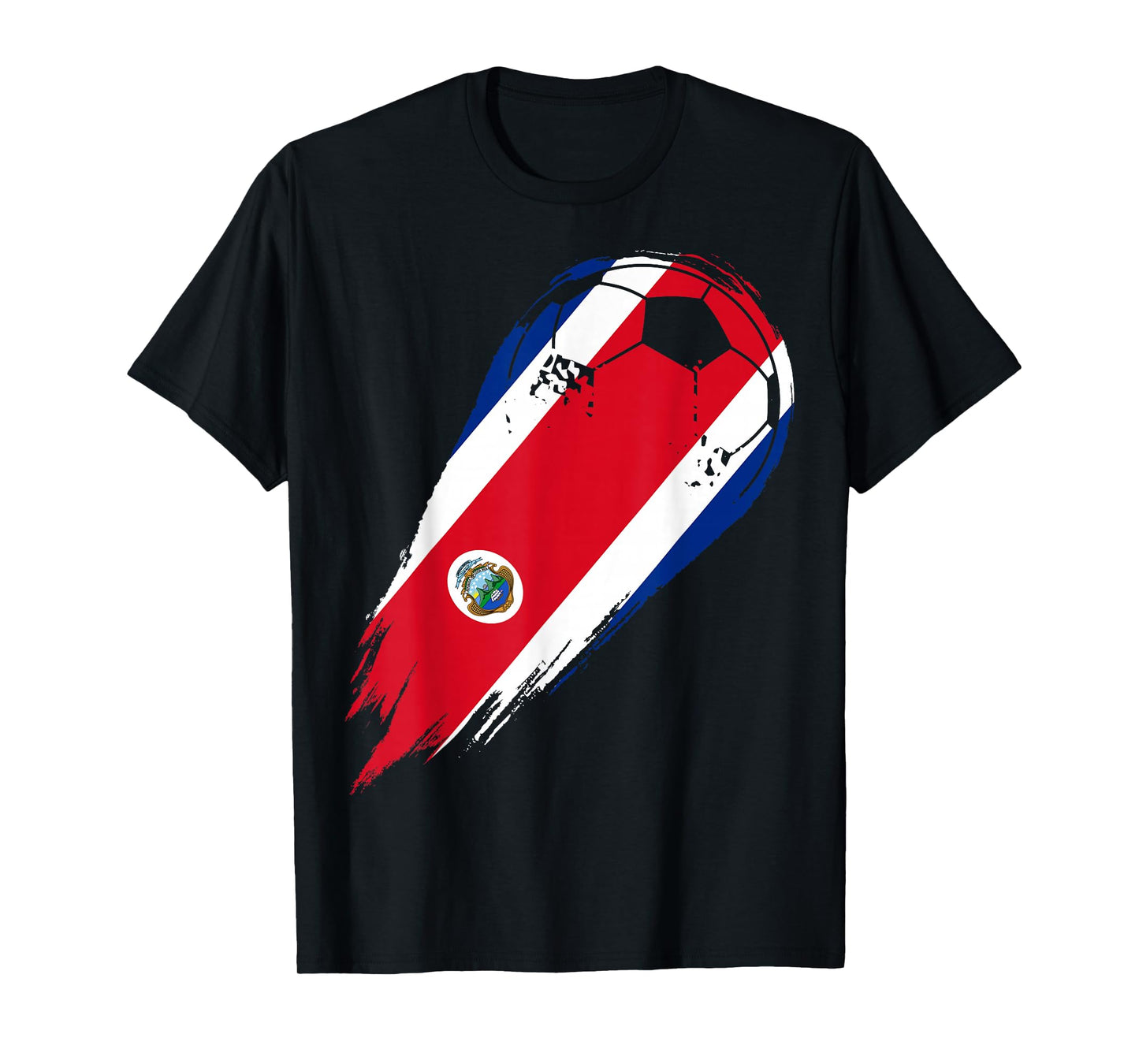 Soccer Country Flag of Costa Rica T-Shirt