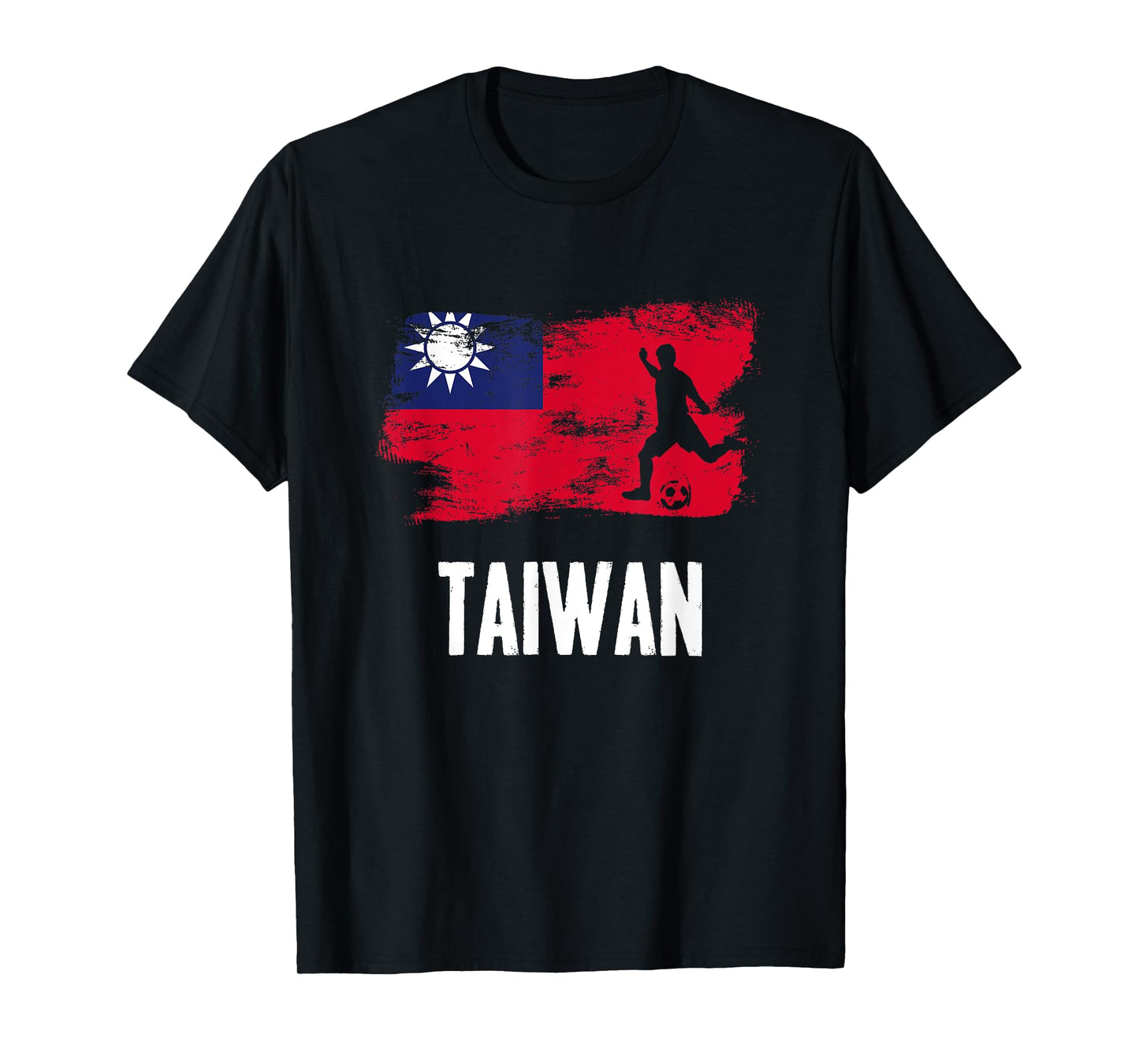 Taiwan Flag Jersey Taiwanese Soccer Team Taiwanese T-Shirt