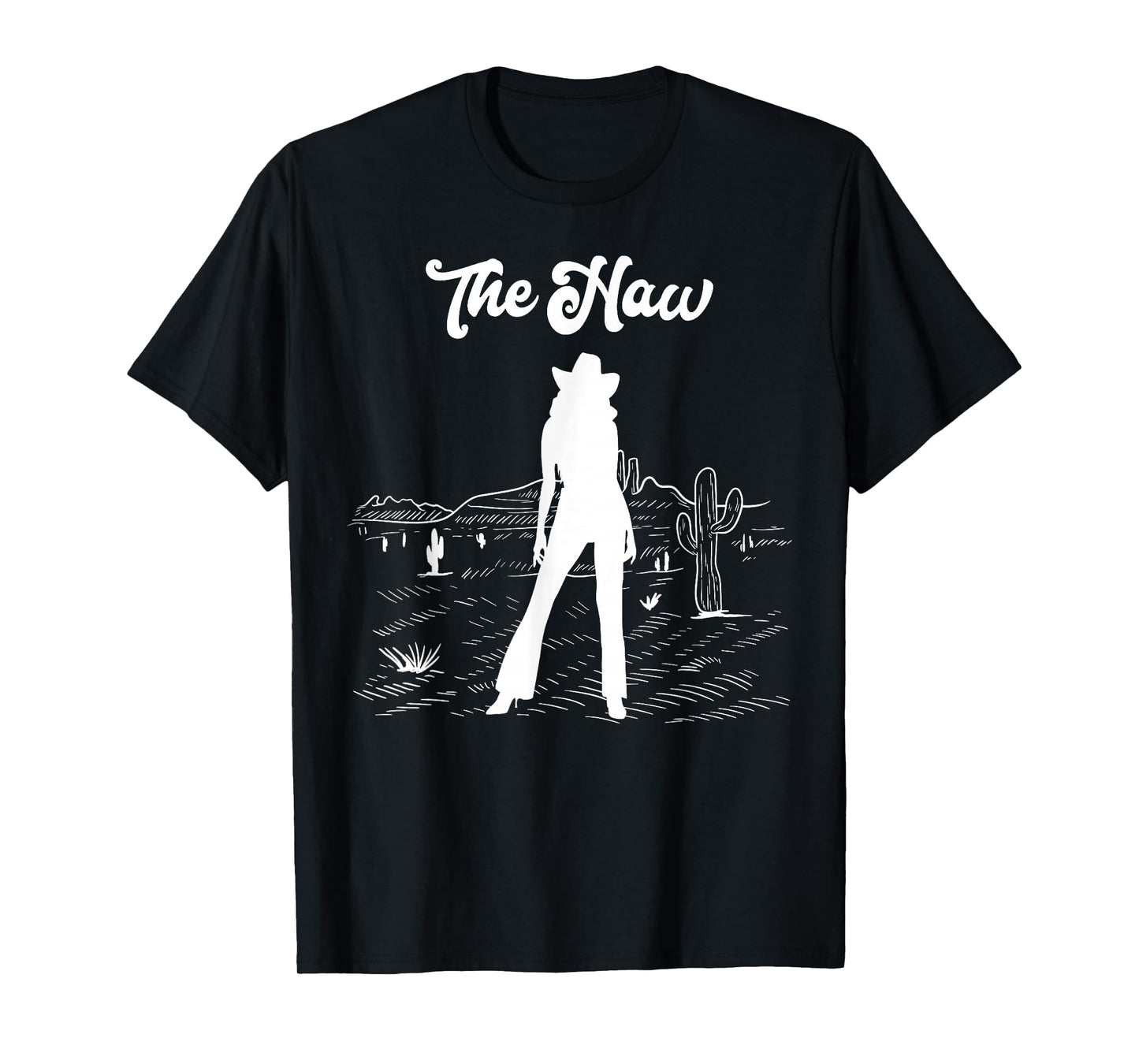 The Haw Country Matching Couple Cowboy Cowgirl Rodeo T-Shirt