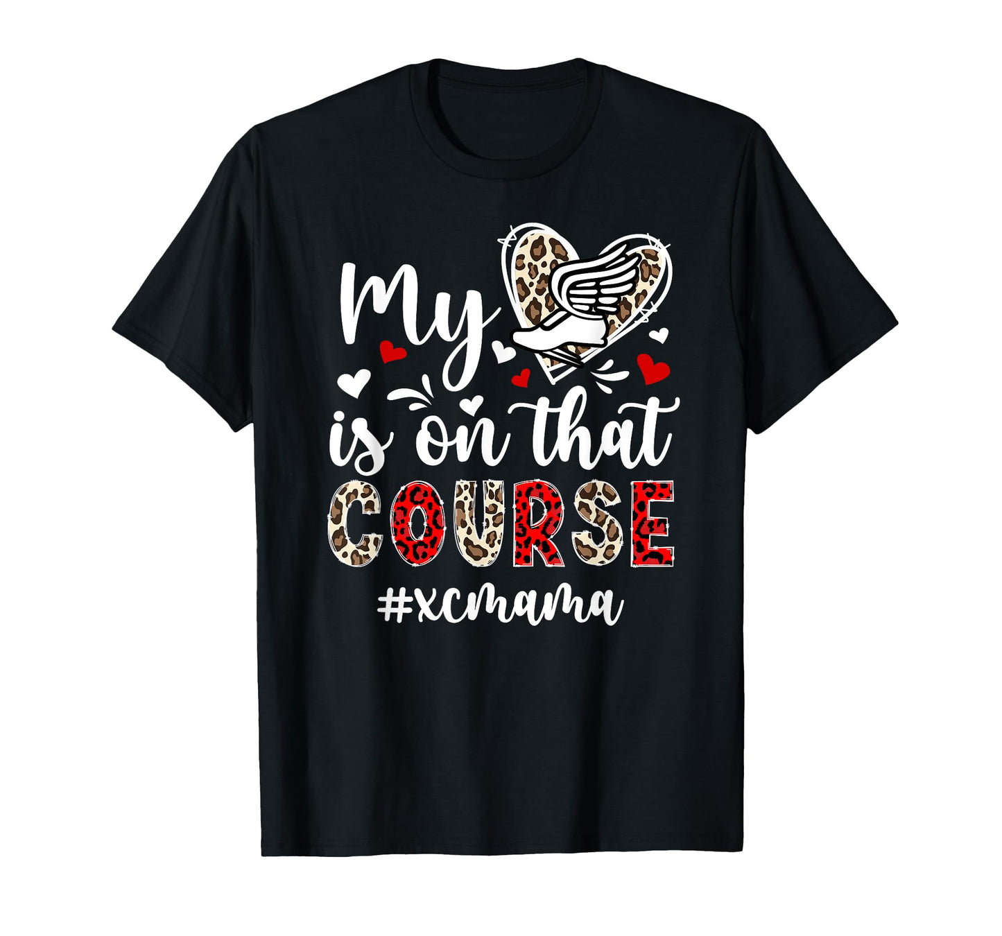 Proud XC Mama Cross Country Mom Of A Cross Country Runner T-Shirt