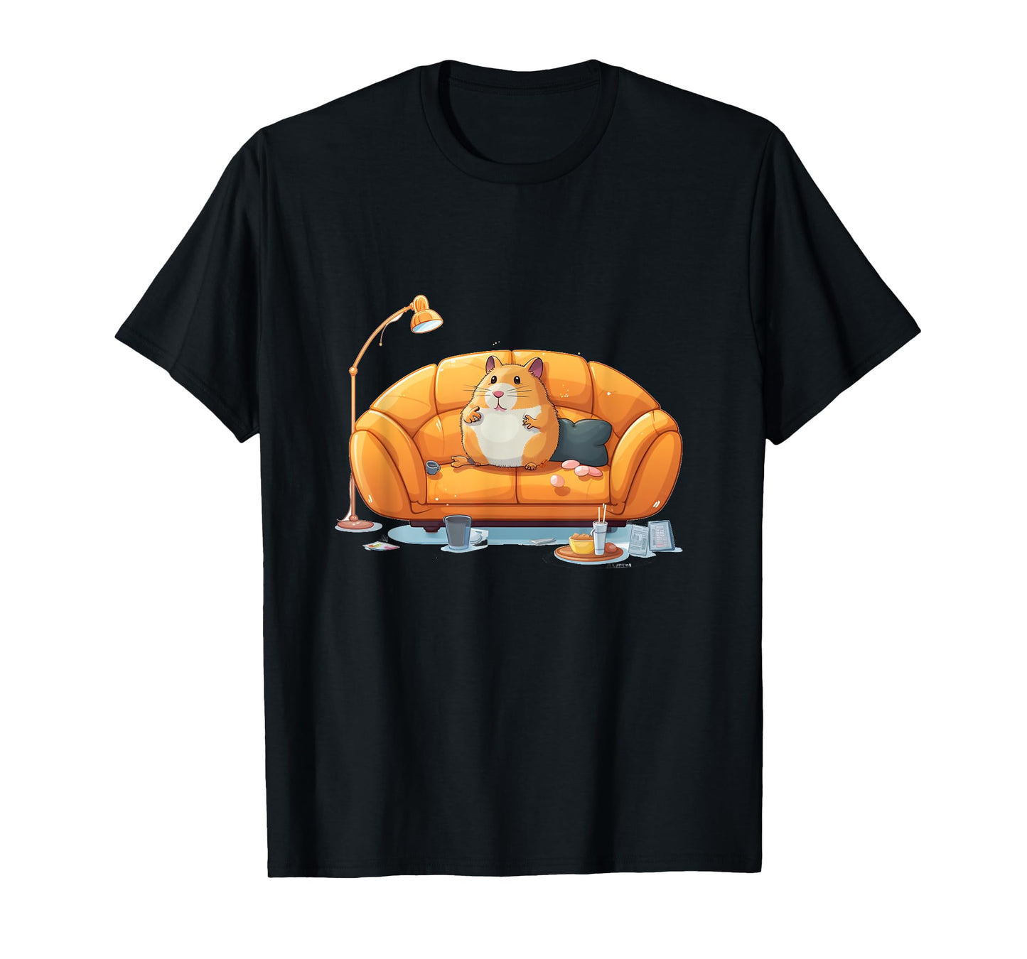 Funny couch hamster costume for boys and girls T-Shirt