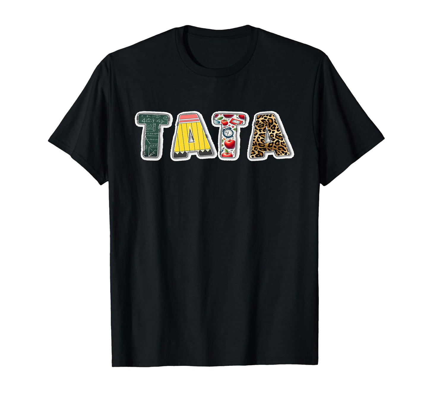 First Day Of School Pre-K 1st Grade Grandpa Tata T-Shirt