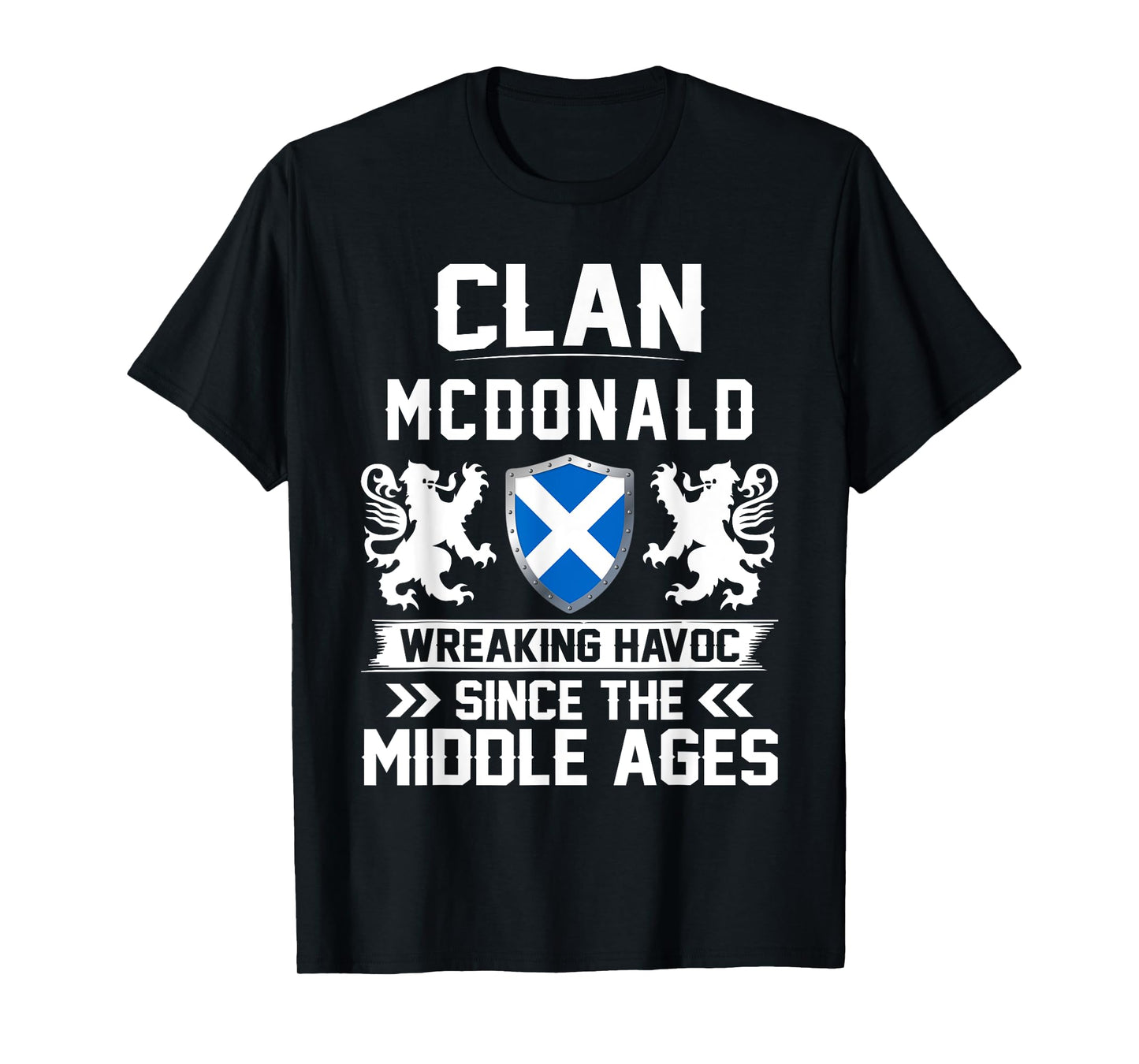 Clan MCDONALD scottish family scotland mothers day fathers T-Shirt