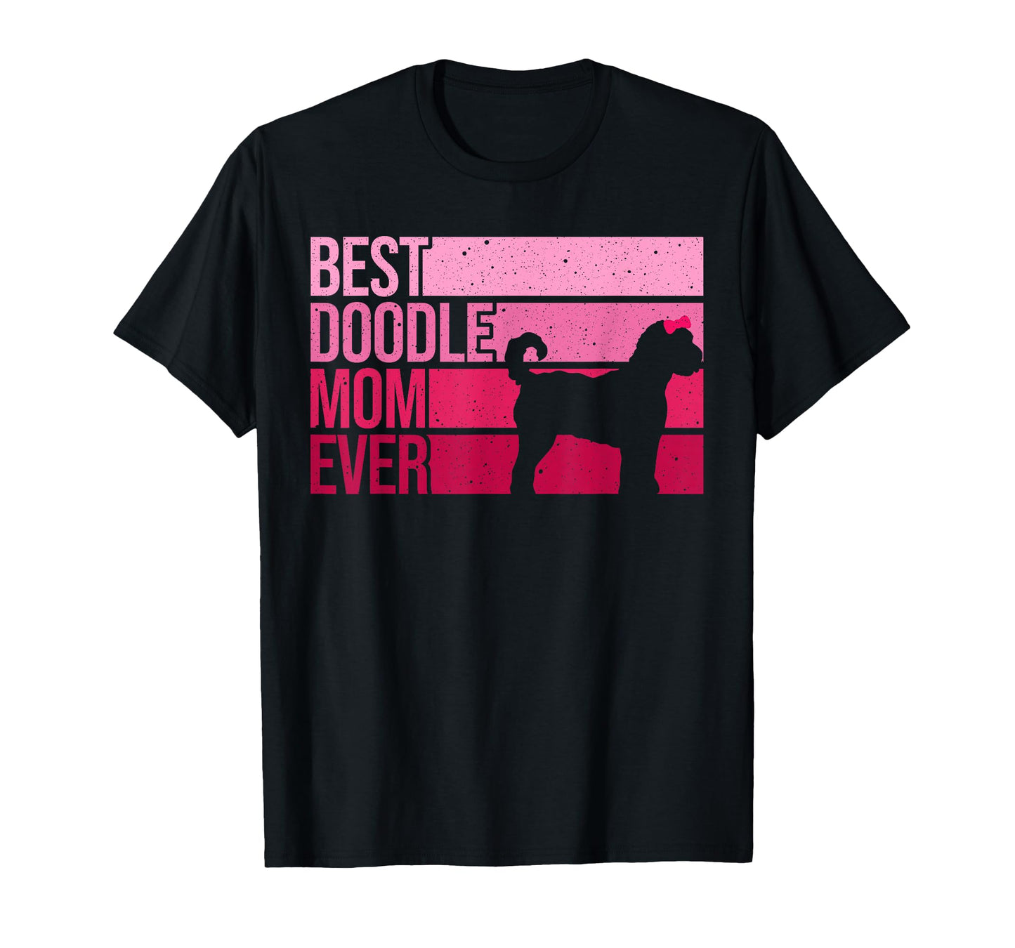 Cool Doodle Mom Art Women Girl Aussiedoodle Goldendoodle Dog T-Shirt