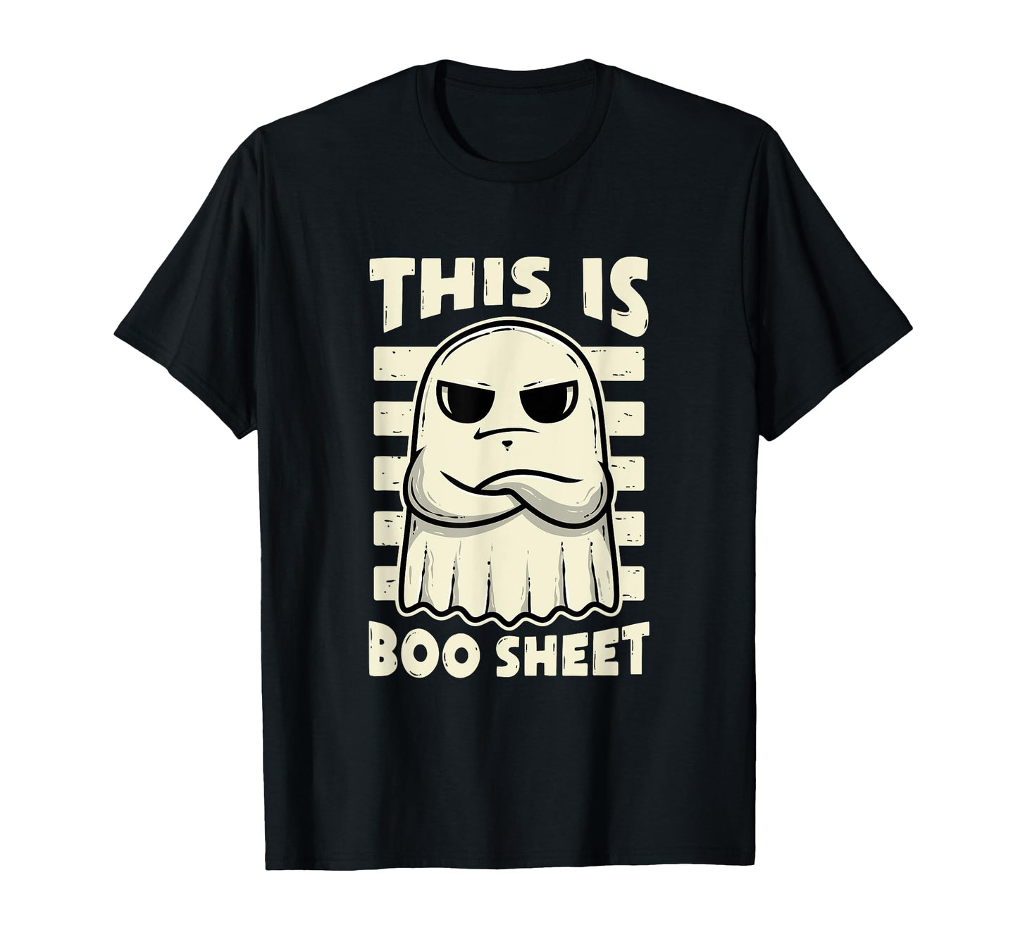 Funny Ghosts Pun This Is Boo Sheet T-Shirt