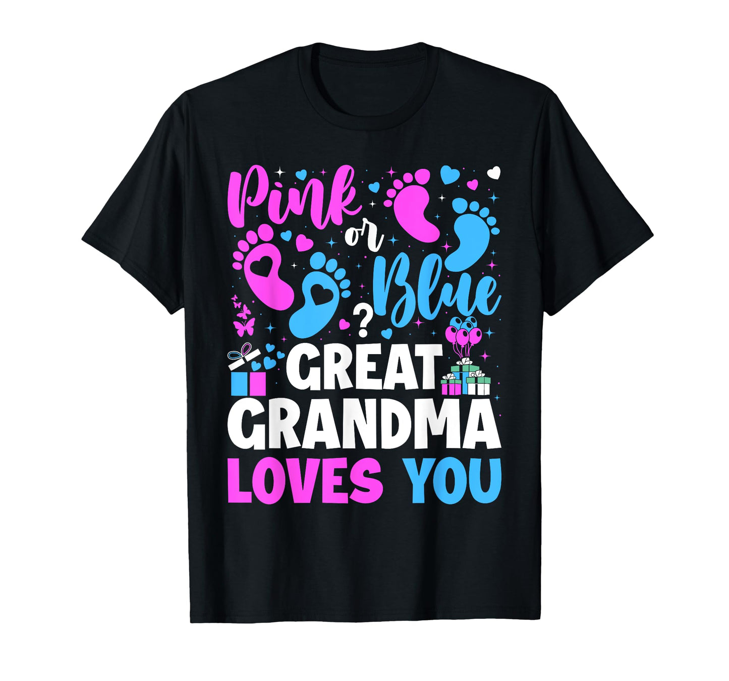 Gender Reveal Great Grandma T-Shirt