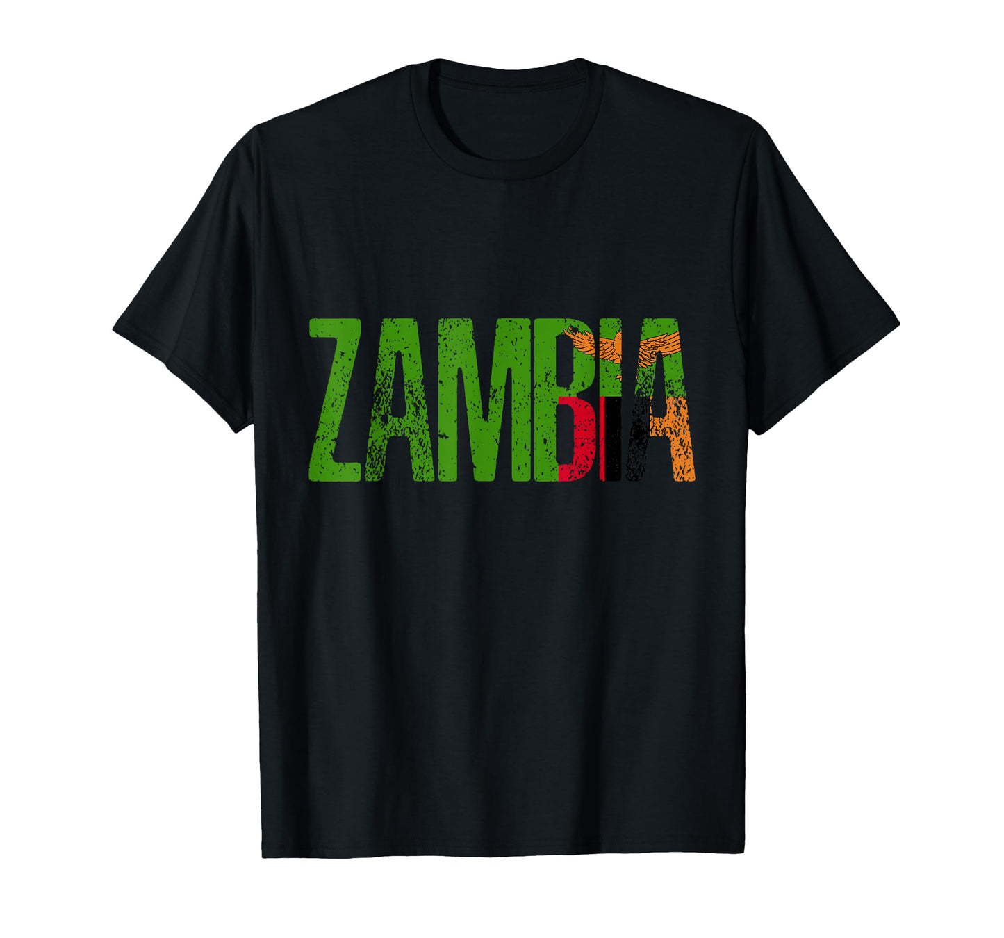 ZAMBIAN COUNTRY, ZAMBIA PRIDE, AFRICAN HERITAGE T-Shirt