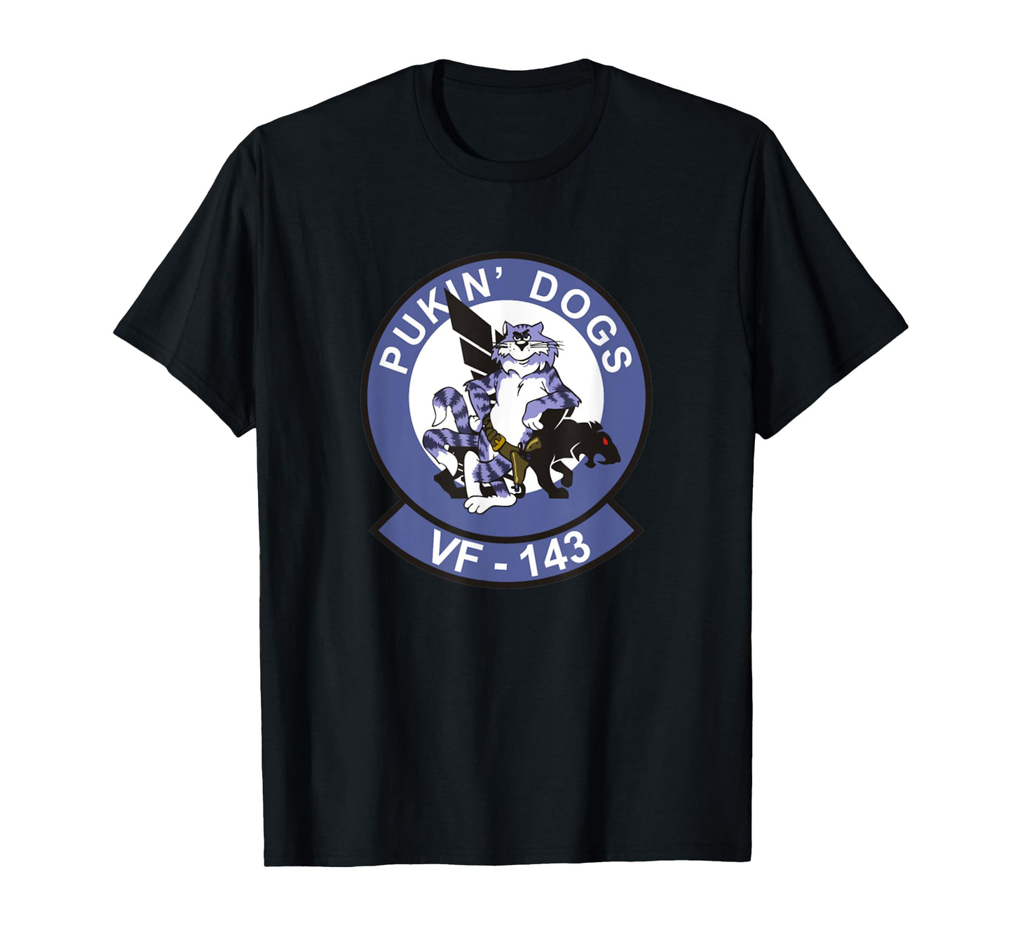 Pukin Dogs VF-143 Hornet Squadron T-Shirt