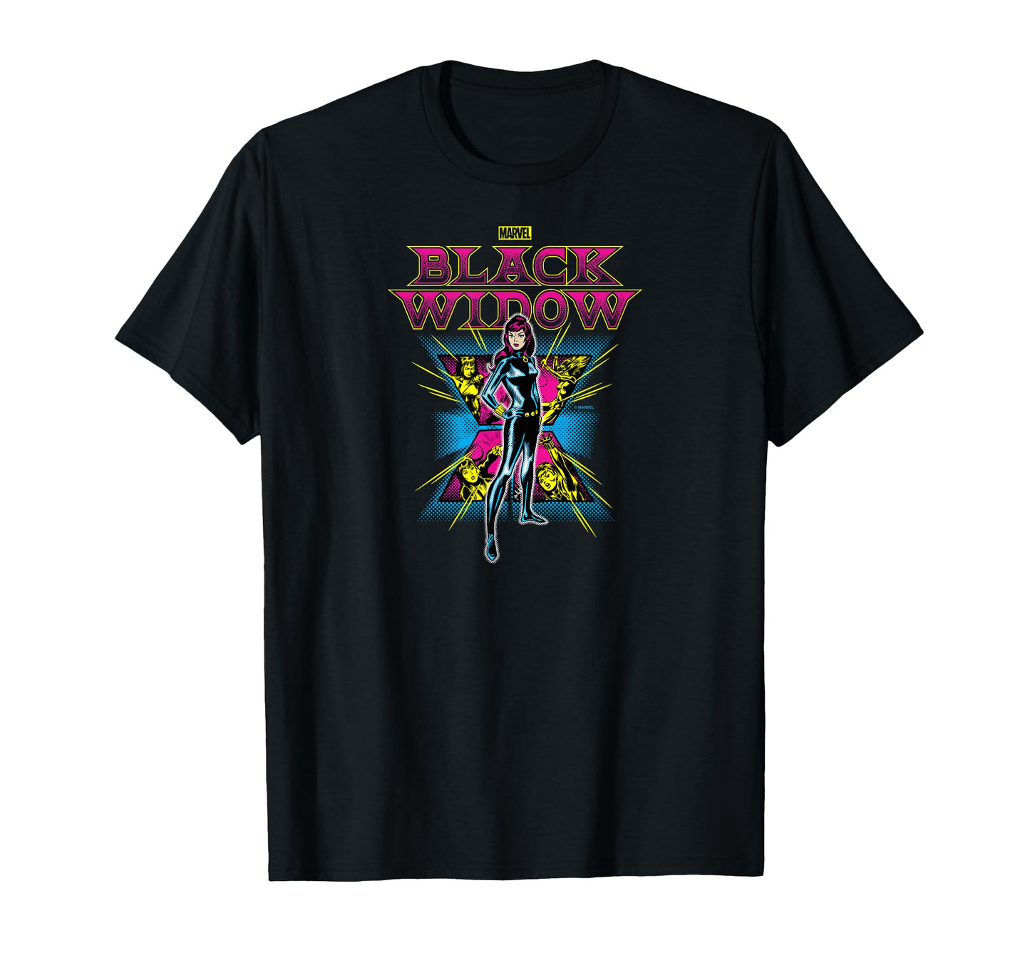 Black Widow - Black Light T-Shirt