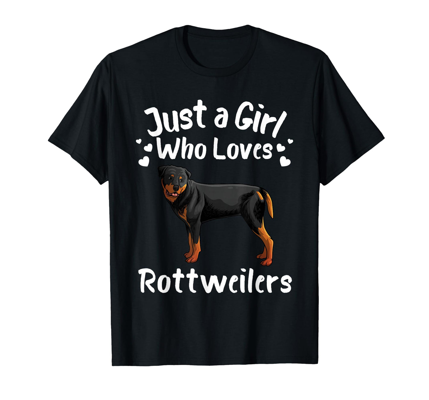 Best Rottweiler Design for Women Girls Rottie Dog Rottweiler T-Shirt