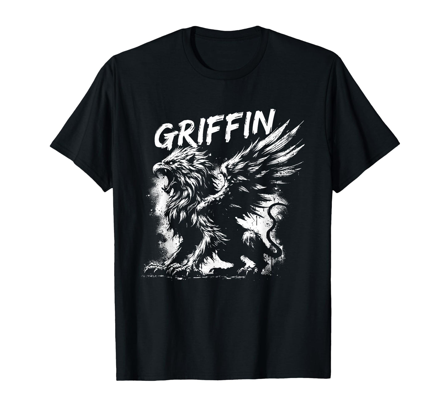 Griffin - Vintage Mythical Creature Griffin Lover T-Shirt