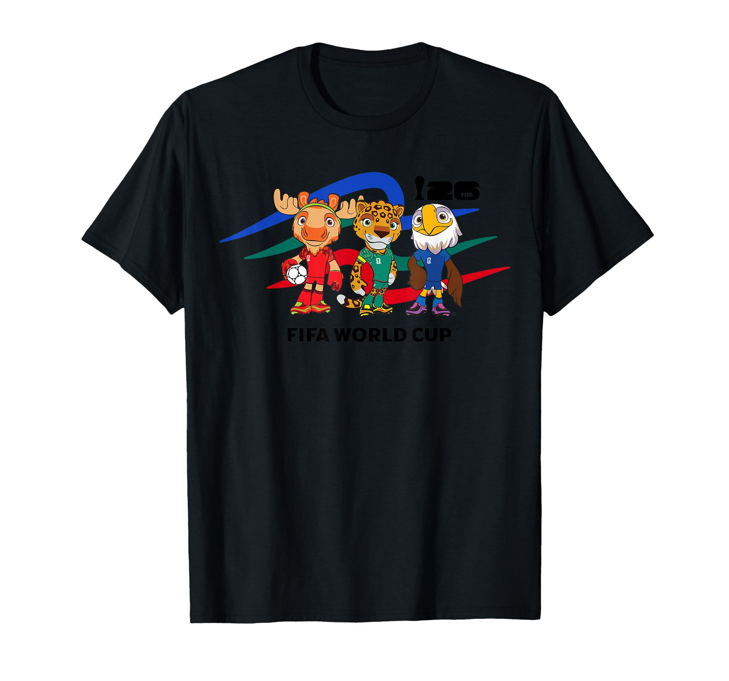 FIFA World CUP26 Host Country Mascots T-Shirt