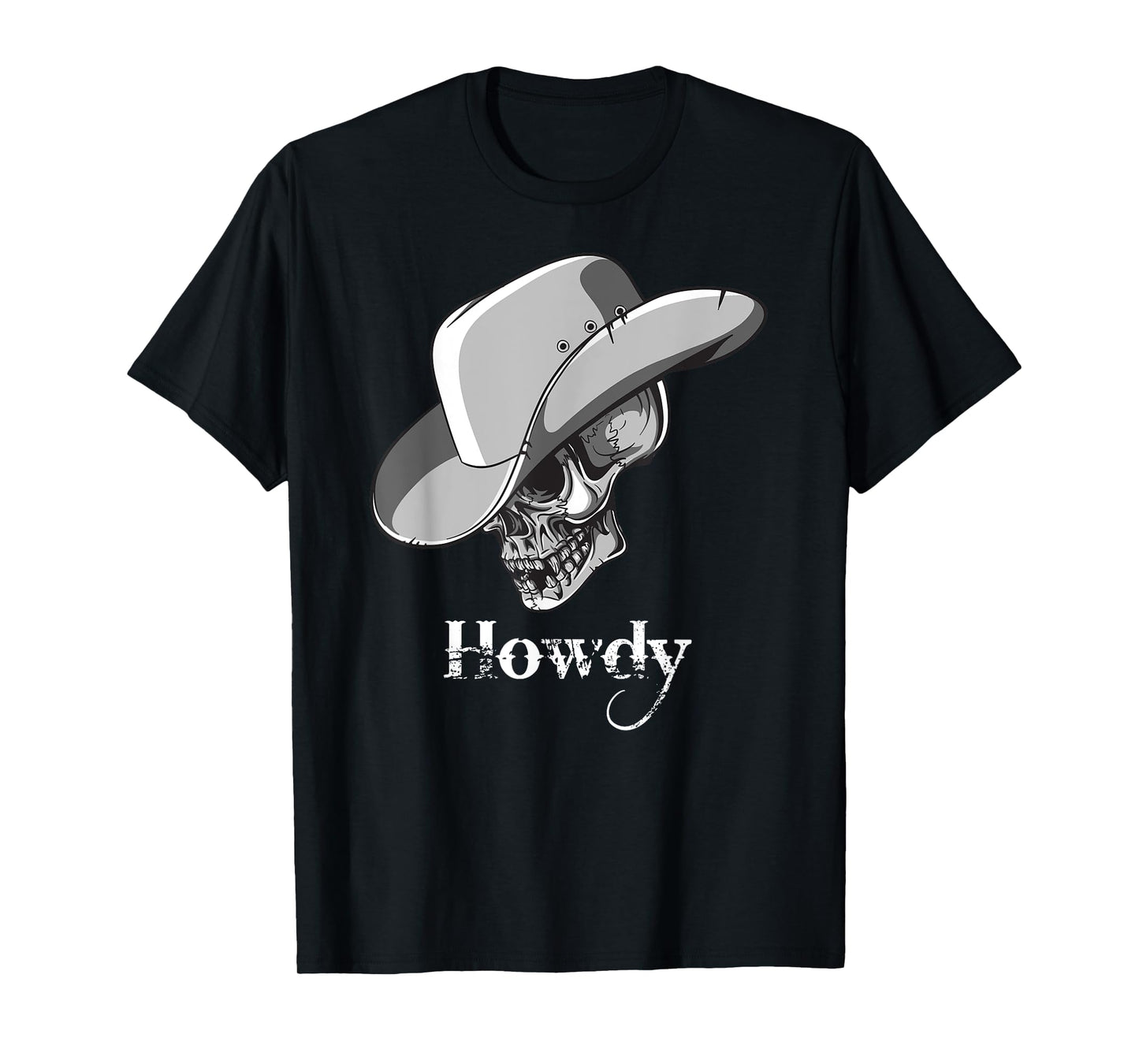 Cowboy Skeleton Howdy T-shirt T-Shirt