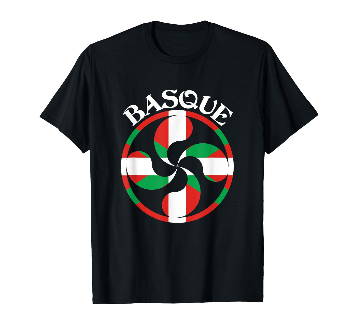 Basque Flag Lauburu, Basque Lauburu, Basque Country, Basque T-Shirt