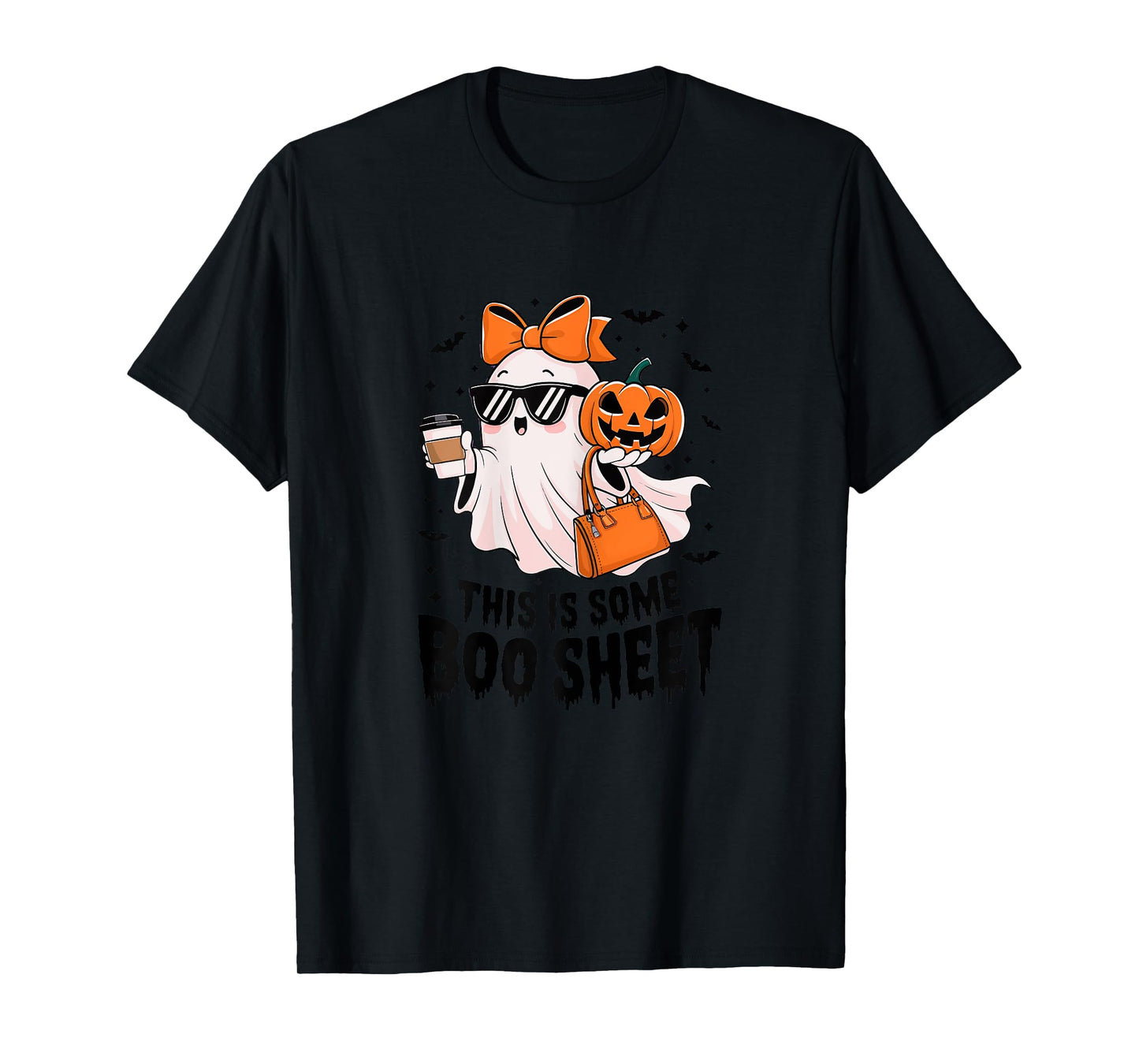 This is Some Boo Sheet Ghost Retro Funny Halloween T-Shirt