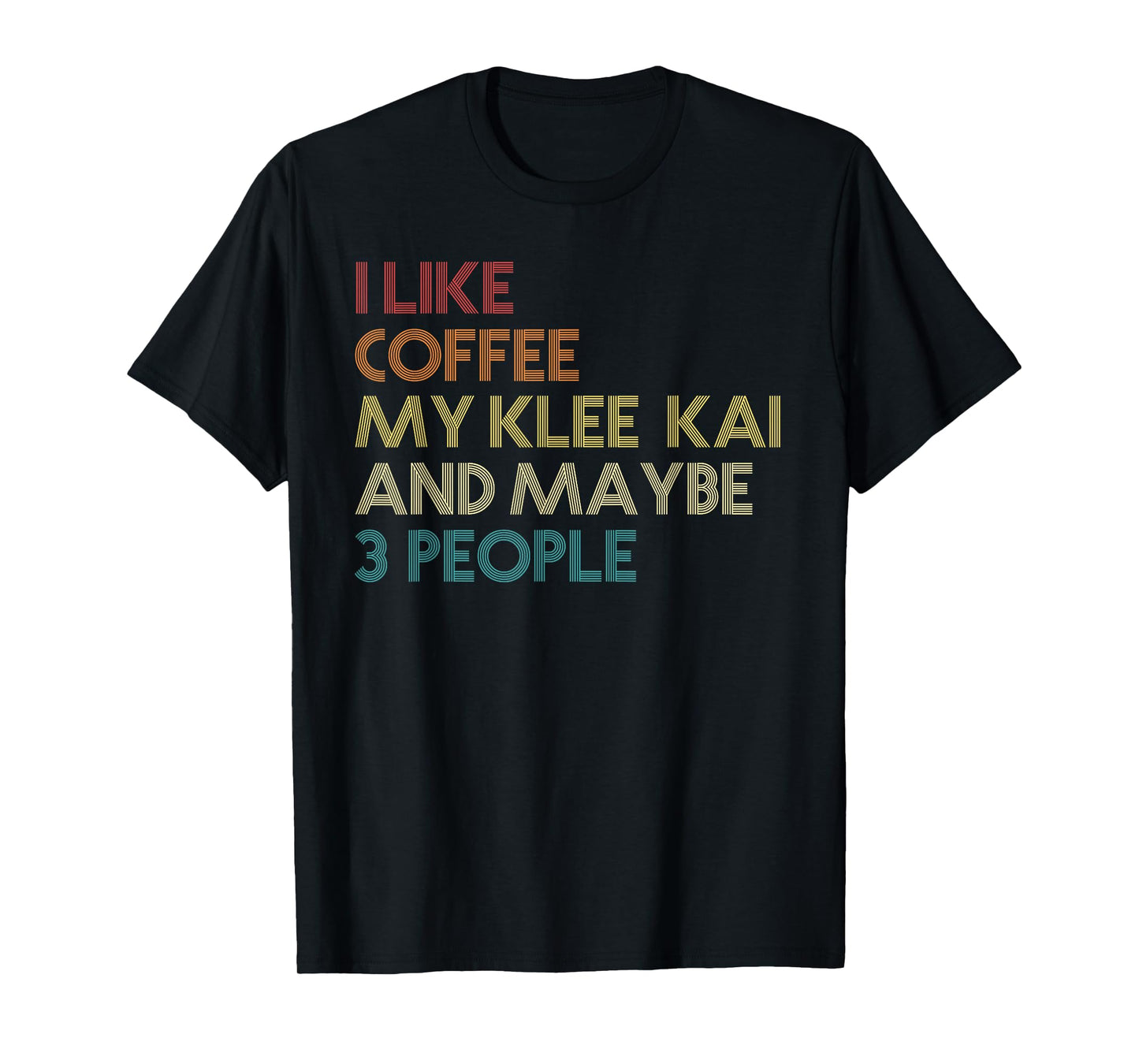 Alaskan Klee Kai Dog Owner Coffee Lovers Quote Vintage Retro T-Shirt for Men Women