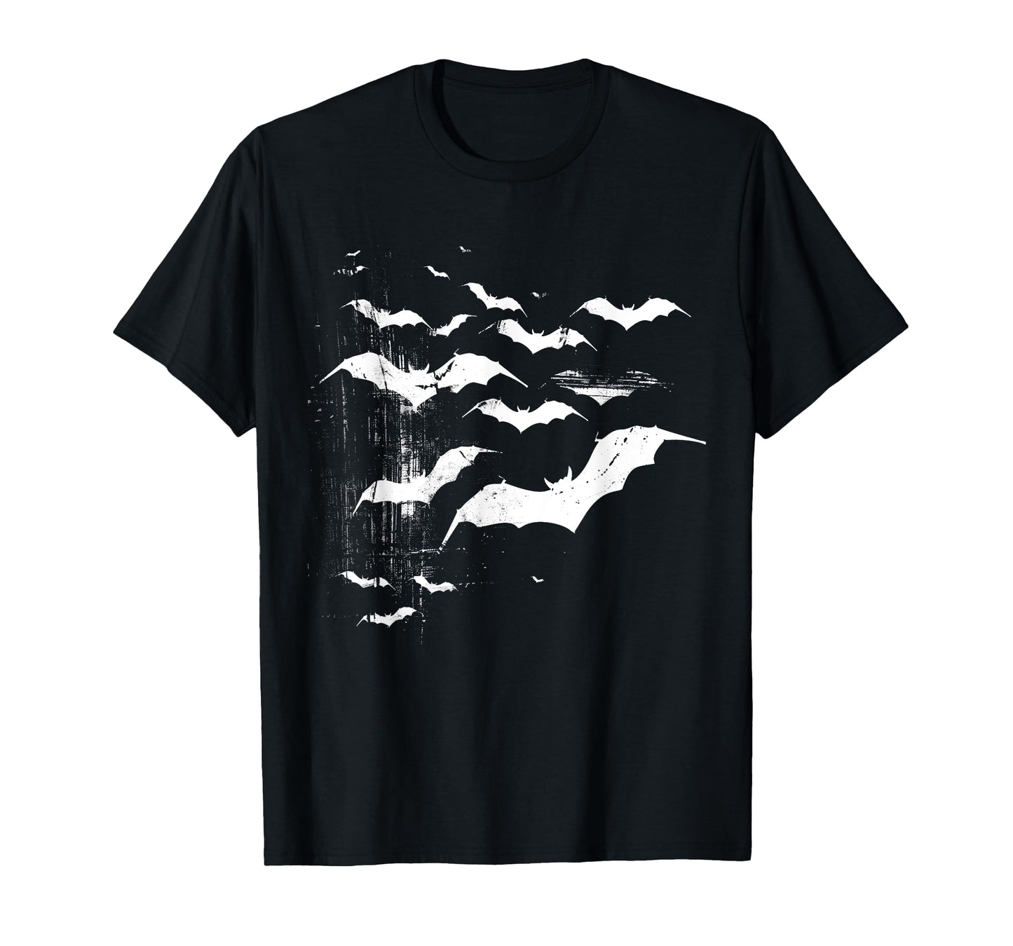 Vampire Bats Horror Spooky Scary Halloween Goth Aesthetic T-Shirt