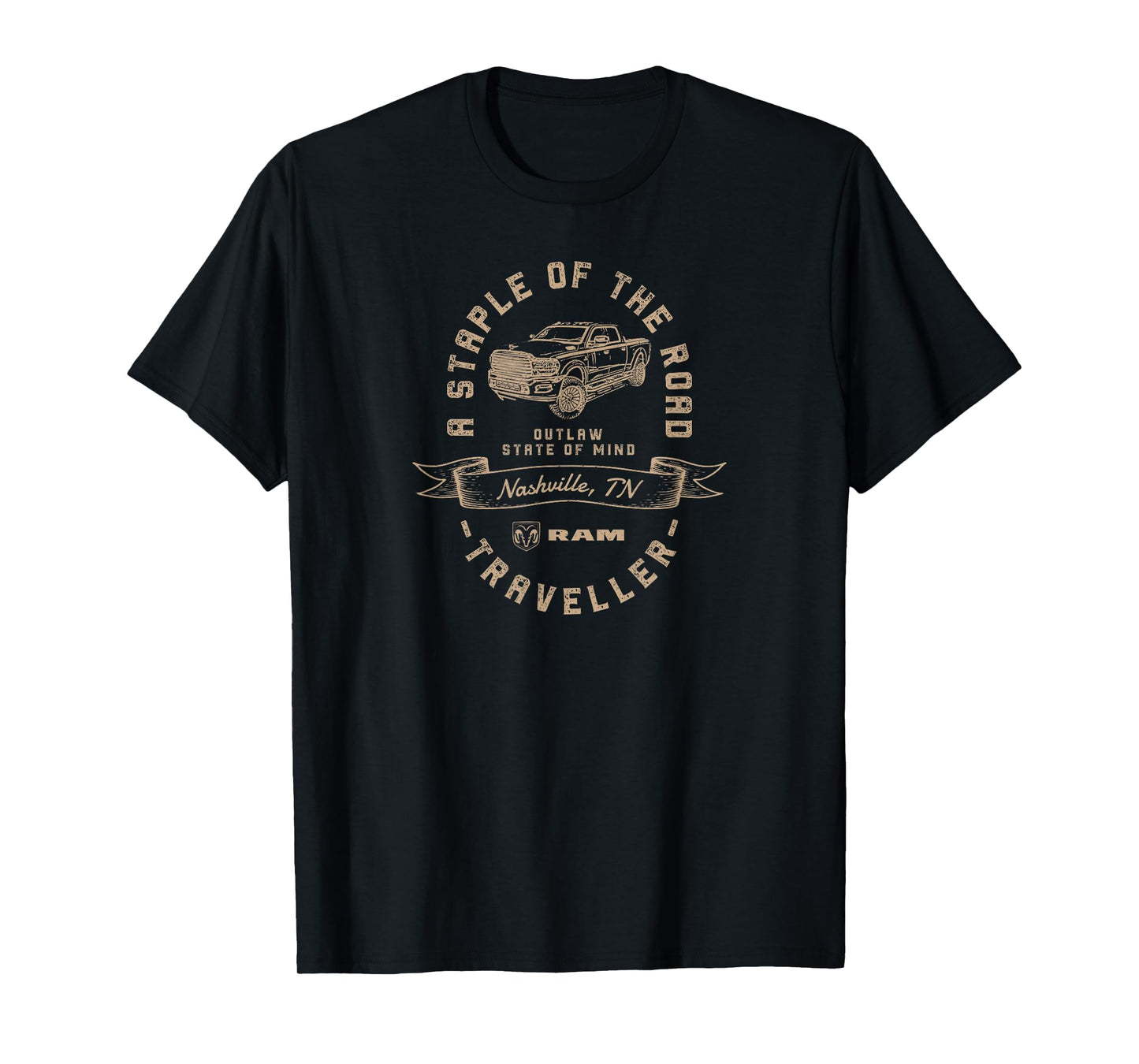 RAM Trucks Nashville Traveller Staple of the Road T-Shirt
