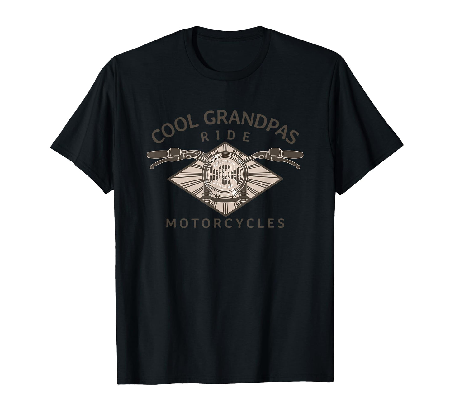 Cool Grandpas Ride Motorcycles - Classic Father's Day T-Shirt
