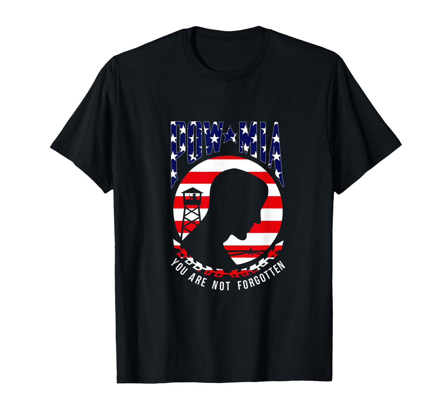 POW MIA - You are Not Forgotten - Short Sleeve Unisex T-Shirt