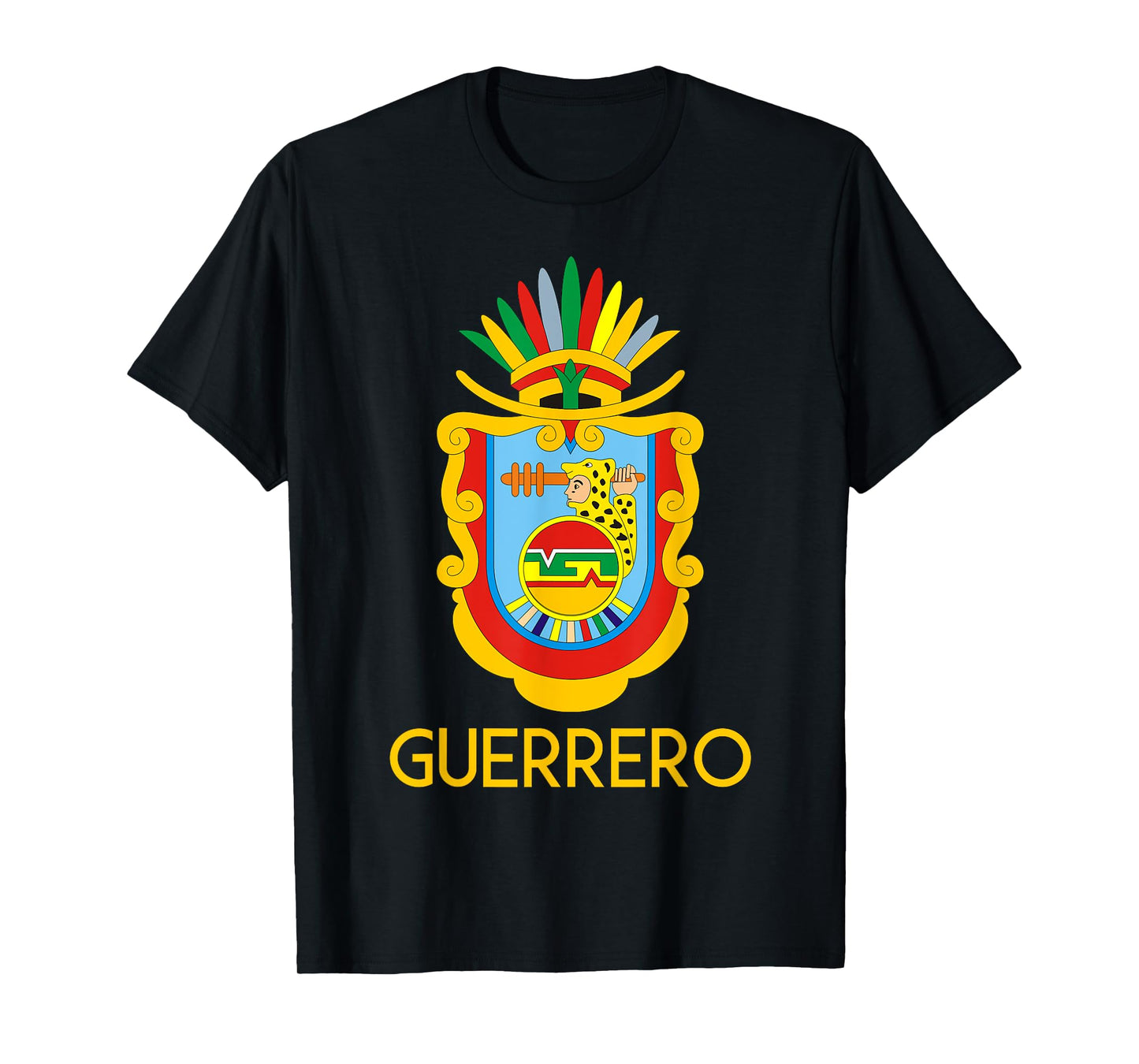 Guerrero Guerrero Estado De Mexico Escudo Eagle Aguila T-Shirt