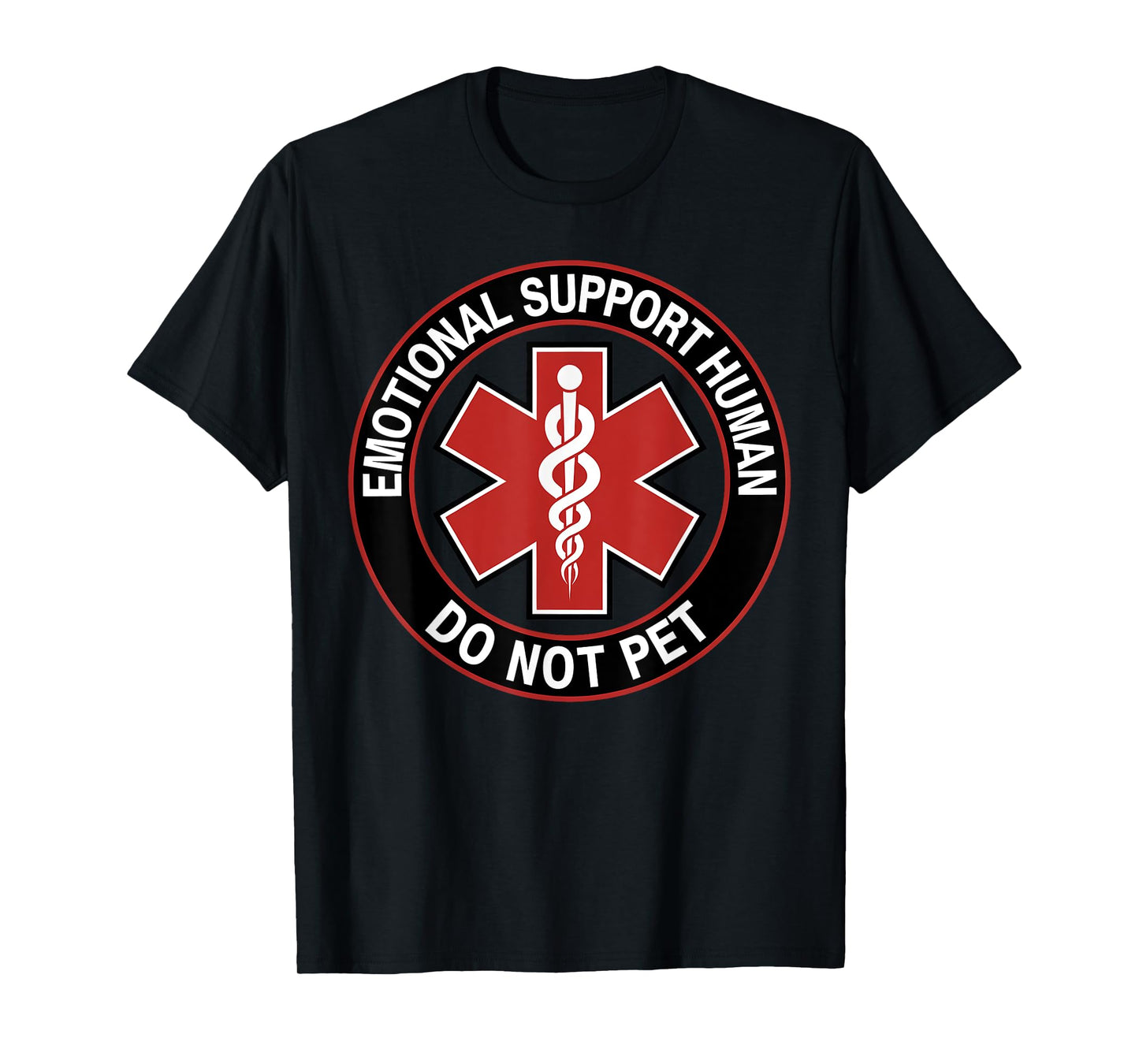 Emotional Support Husband Do Not Pet T-Shirt