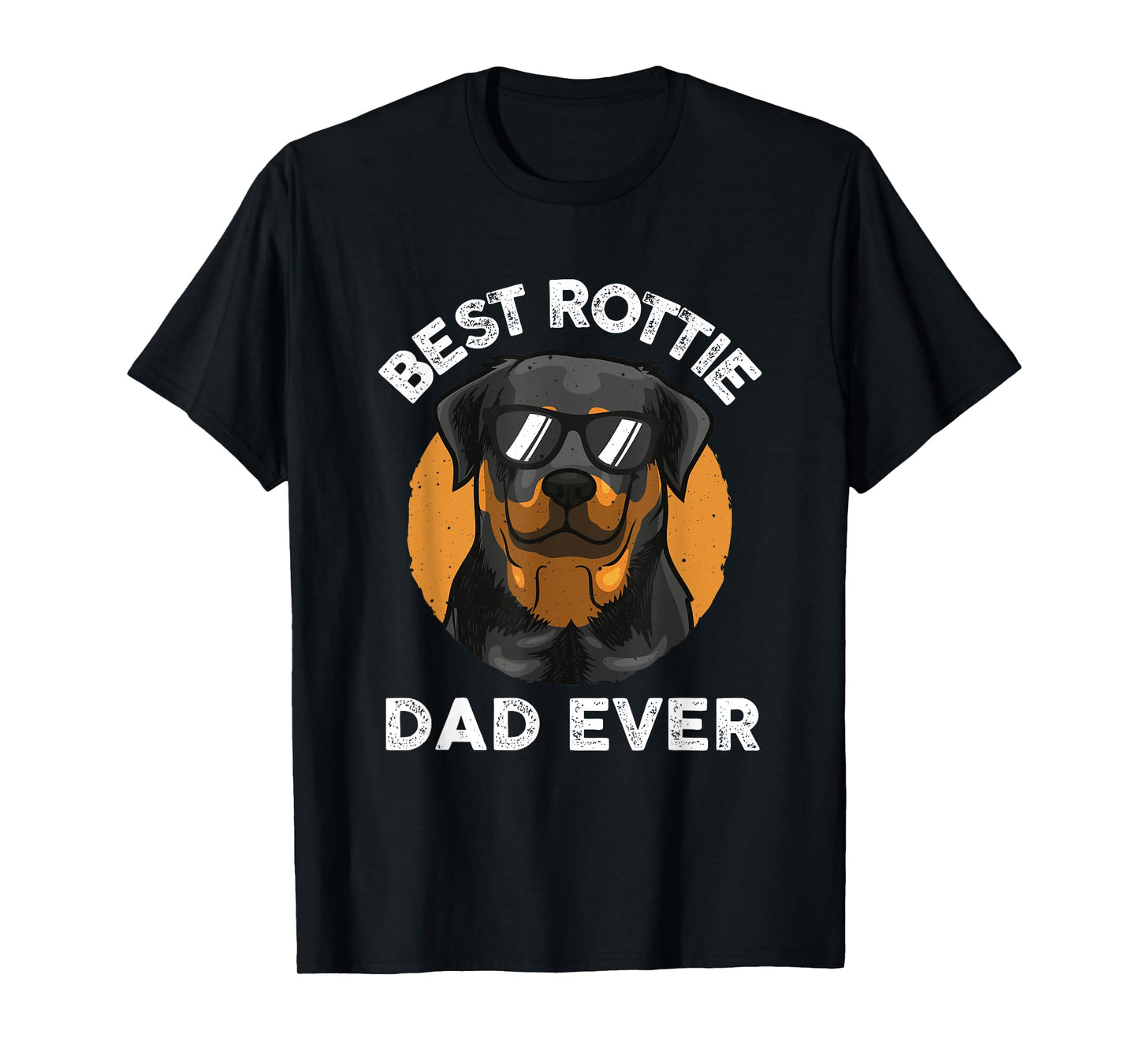 Funny Rottweiler Dad Design For Men Grandpa Rottie Dad Quote T-Shirt