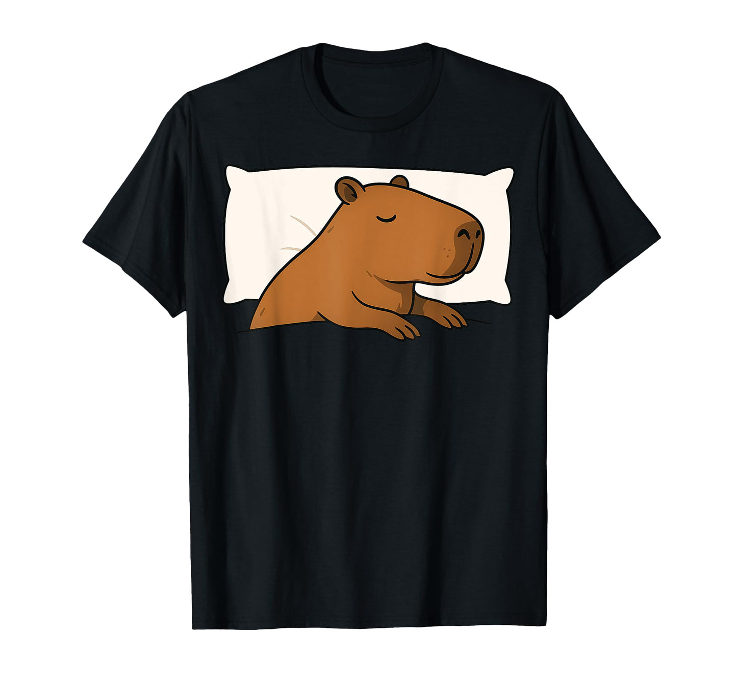 Capybara Favorite Sleepshirt Sleeping Pajamas Boys Girls Kid T-Shirt