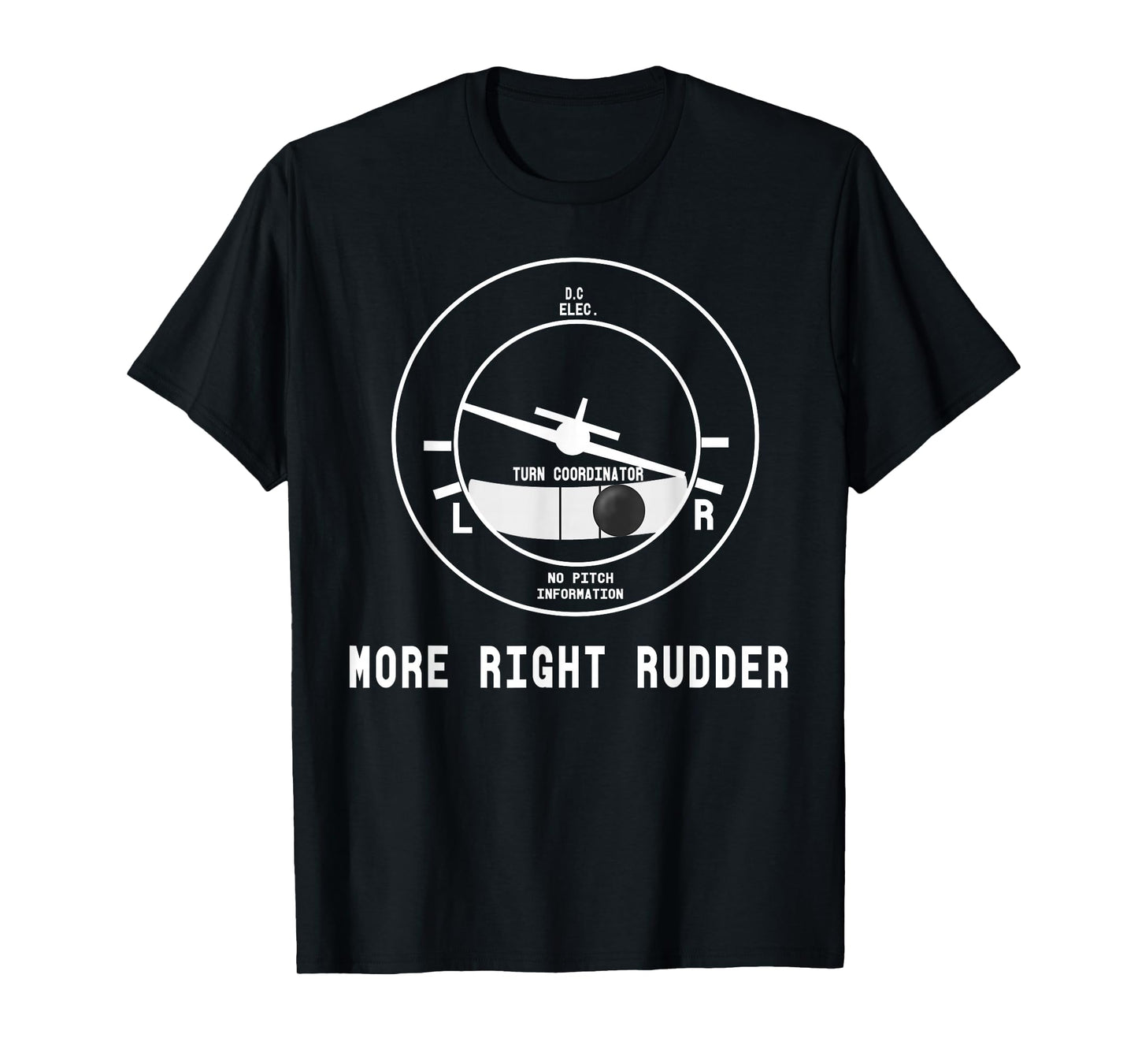 More Right Rudder CFI Flight Instructor Pilot funny T-Shirt T-Shirt