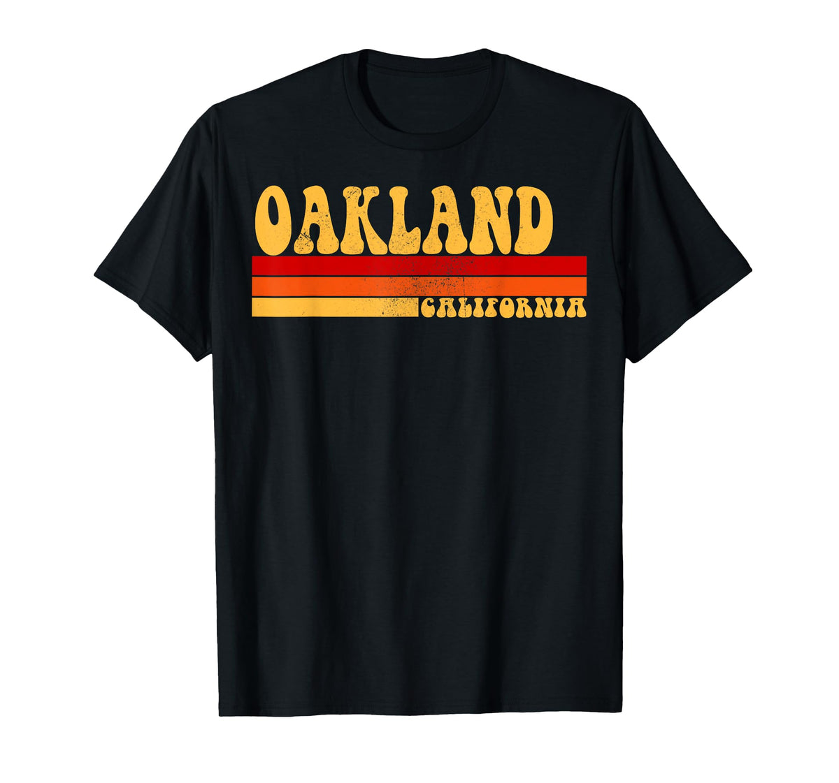 OAKLAND California City Vintage Roots Retro Design 70s 80s T-Shirt