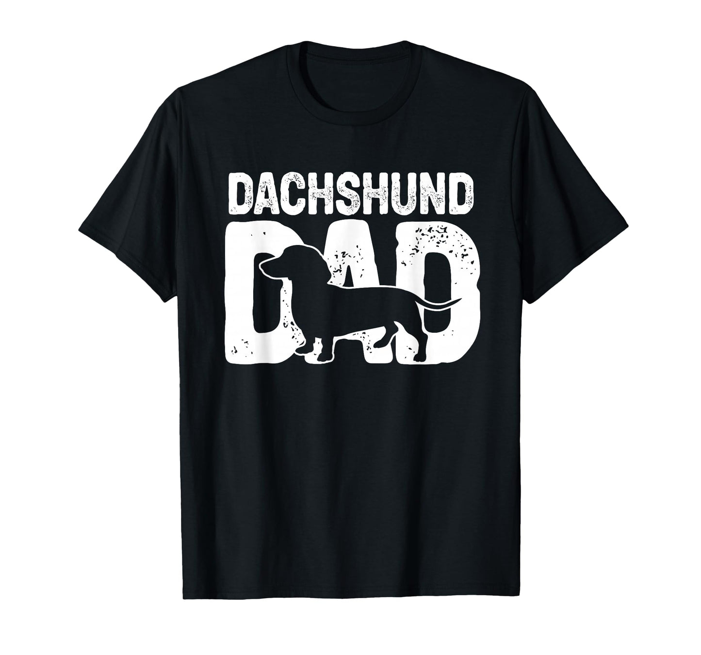 Funny Dachshund Dad Dog Lover Doxie Father Wiener Dog Owner T-Shirt