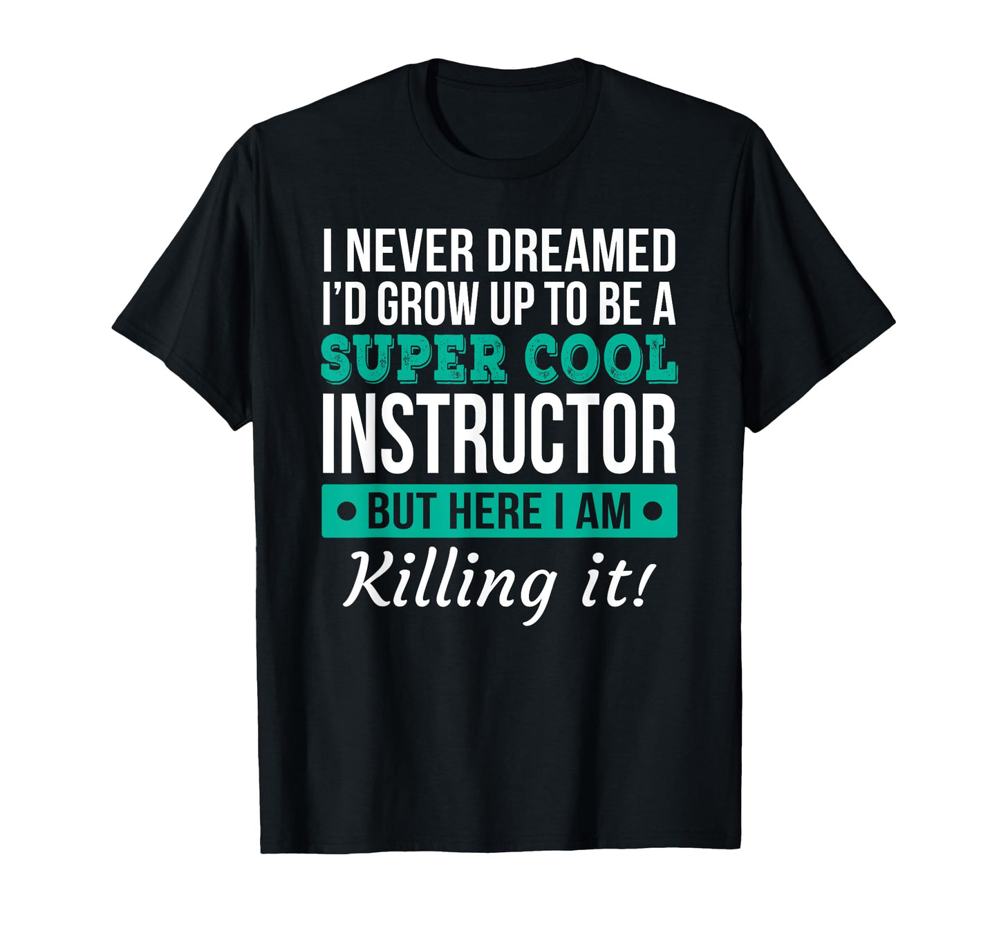 Funny Instructor Thank You Gift Appreciaion T-Shirt Small