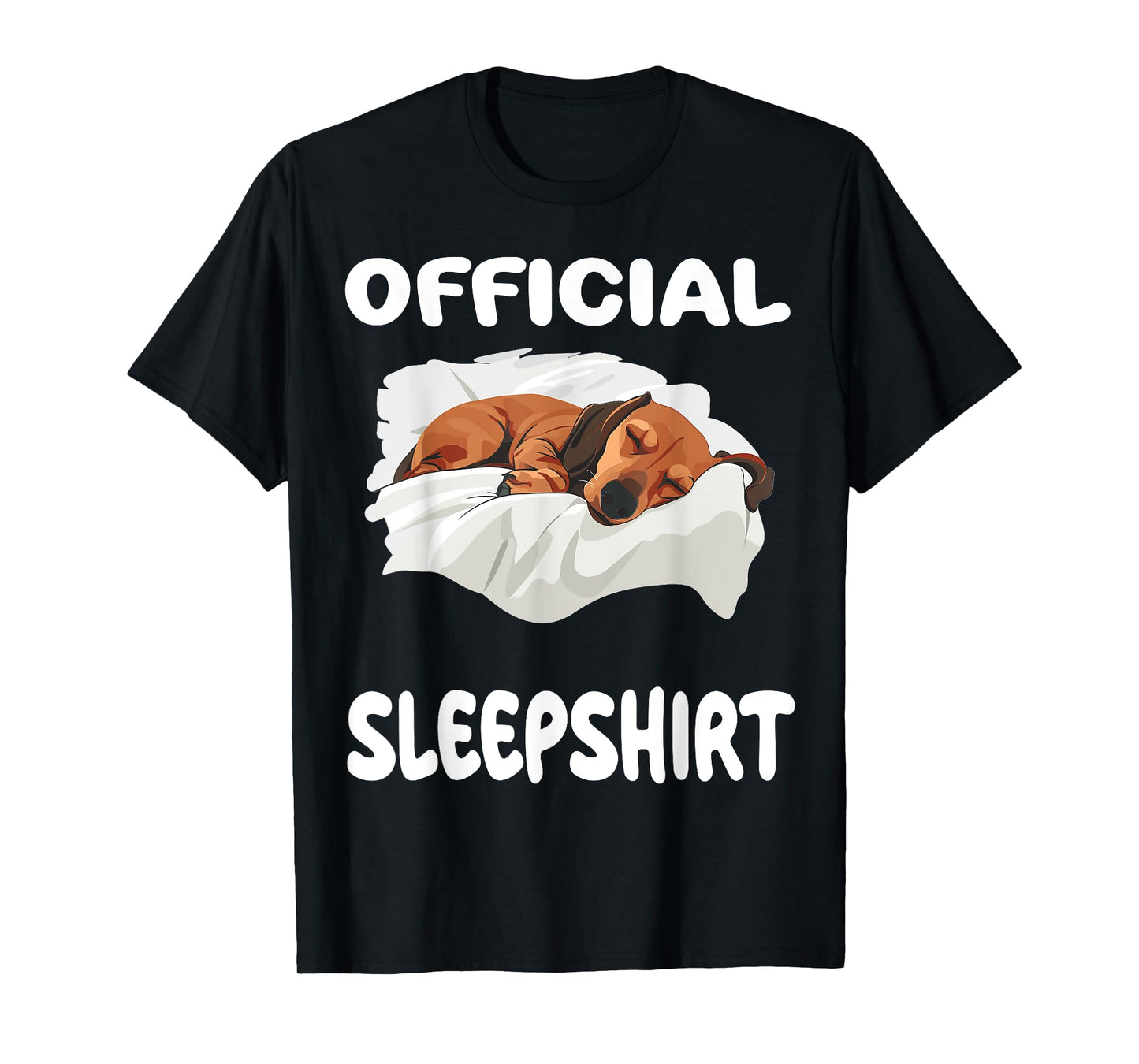 Dachshund Doxie Dog Official Sleepshirt Pajamas Nightgown T-Shirt
