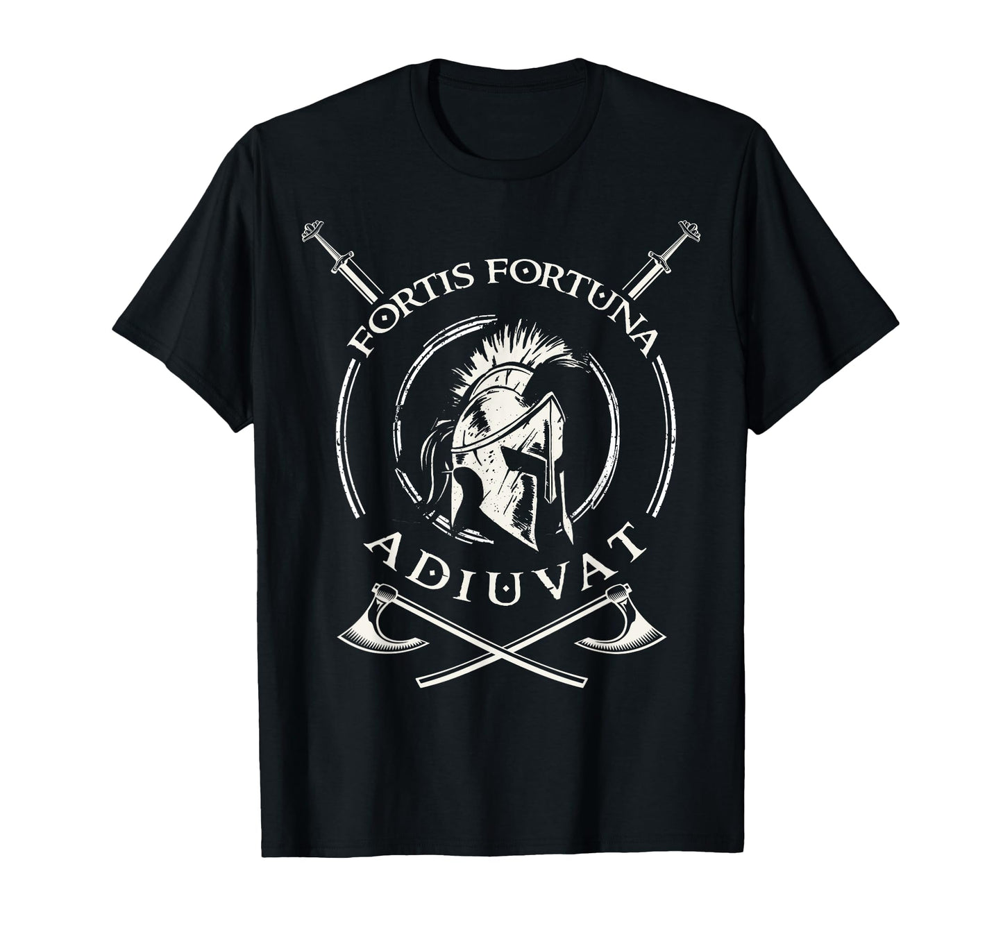 Fortis Fortuna Adiuvat - Latin - Fortune Favors The Brave T-Shirt