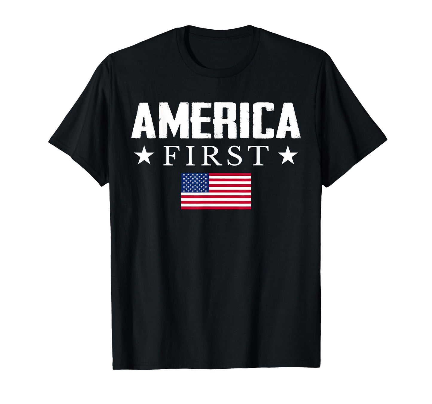America First USA Flag T-Shirt
