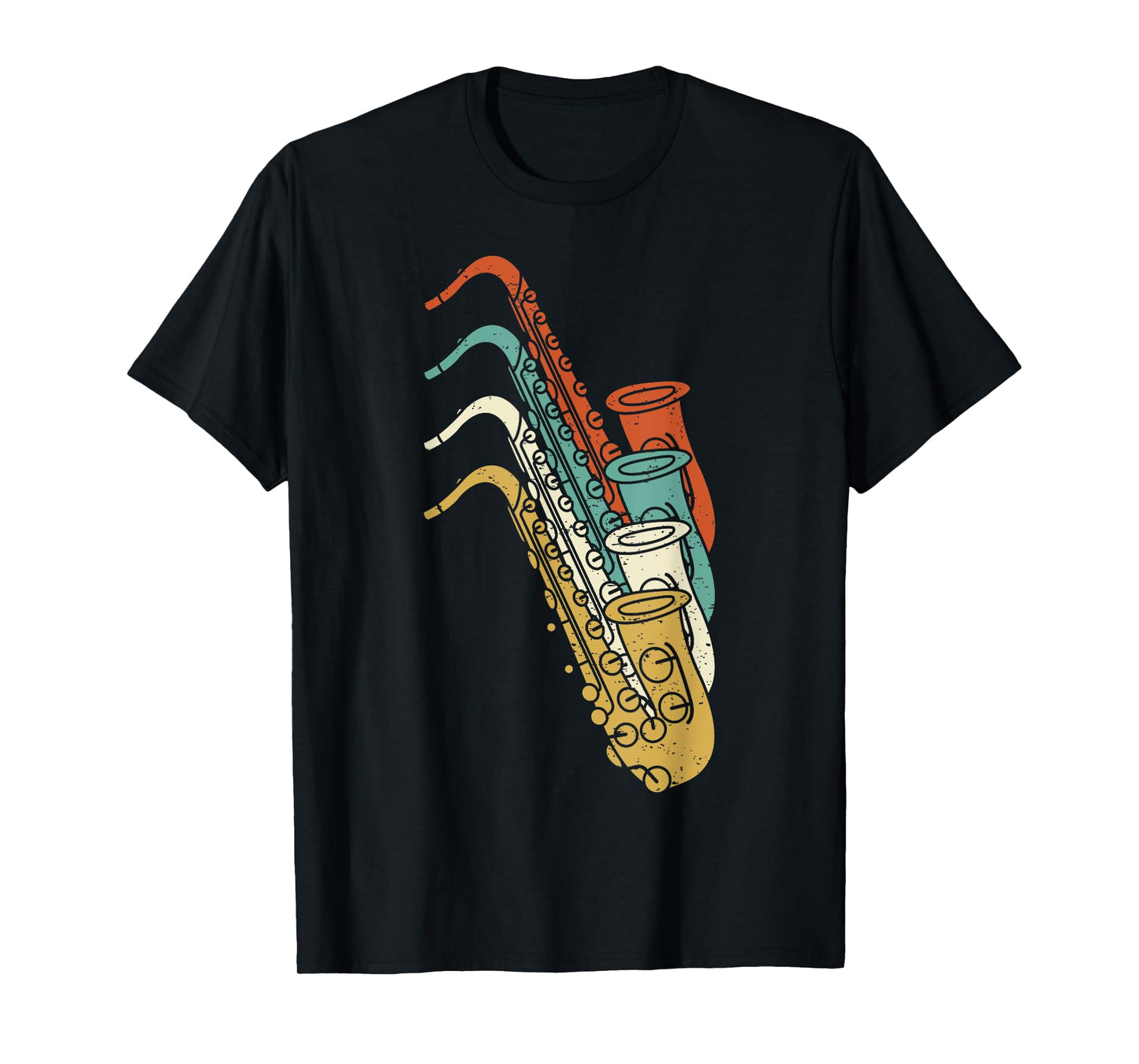 Saxophonist Saxist Sax I Vintage Saxophone T-Shirt