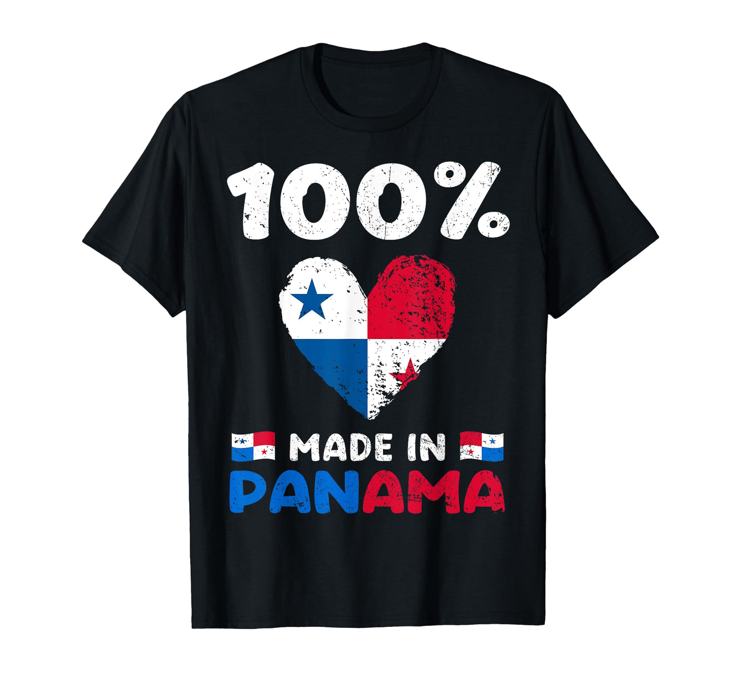 100 Percent Made In Panama Panamanian Boys Girls Kids T-Shirt