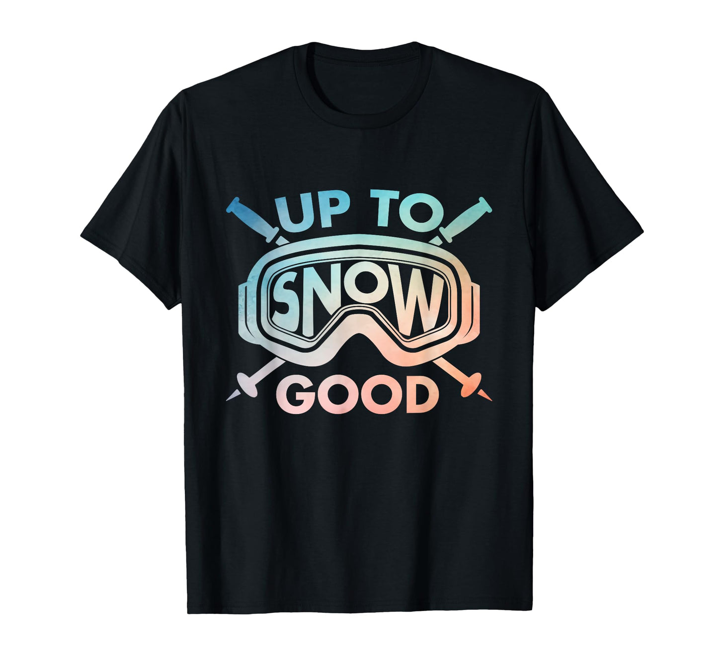 Cool Skiing Design For Men Women Ski Skier Snow Skiing Lover T-Shirt