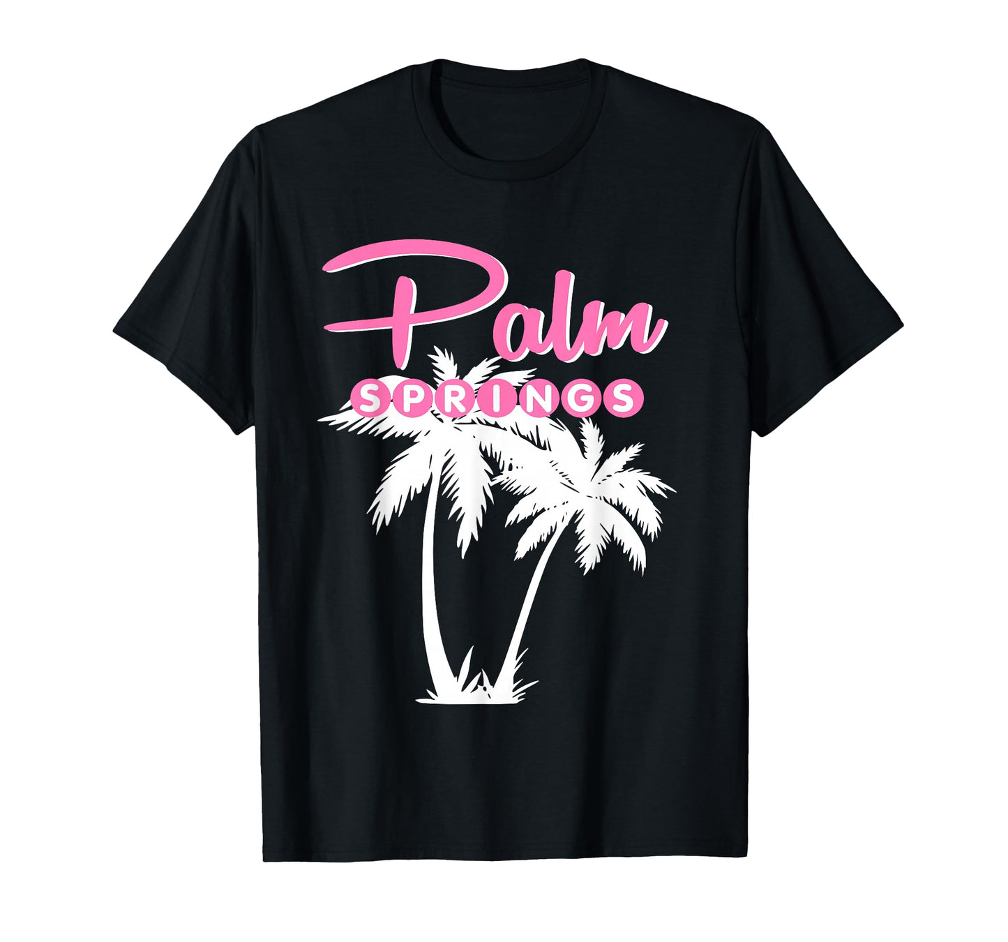 PALM SPRINGS RETRO VINTAGE CALIFORNIA Palm Tree T-Shirt