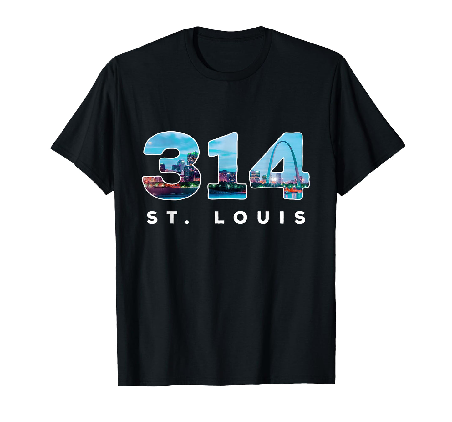 314 STL Pride St. Louis Area Code T-Shirt T-Shirt