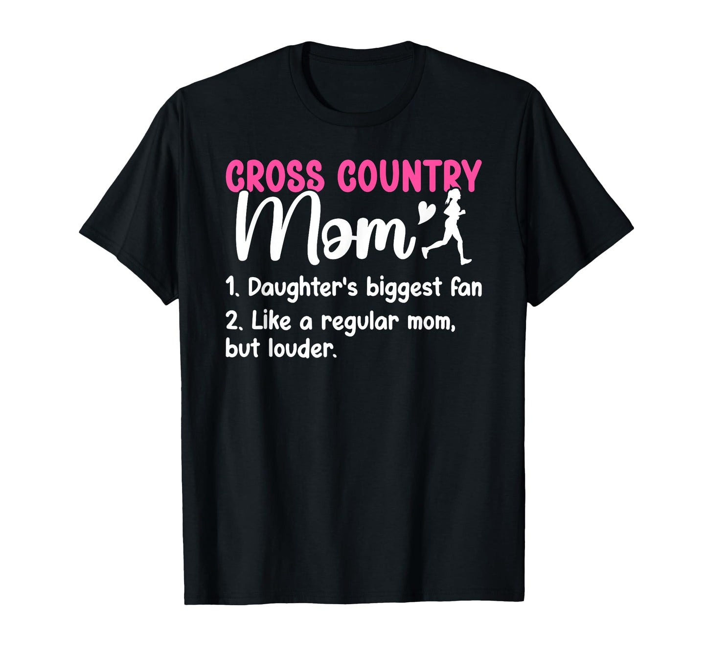 Cross Country Mom Of A Cross Country Runner Mama Definition T-Shirt
